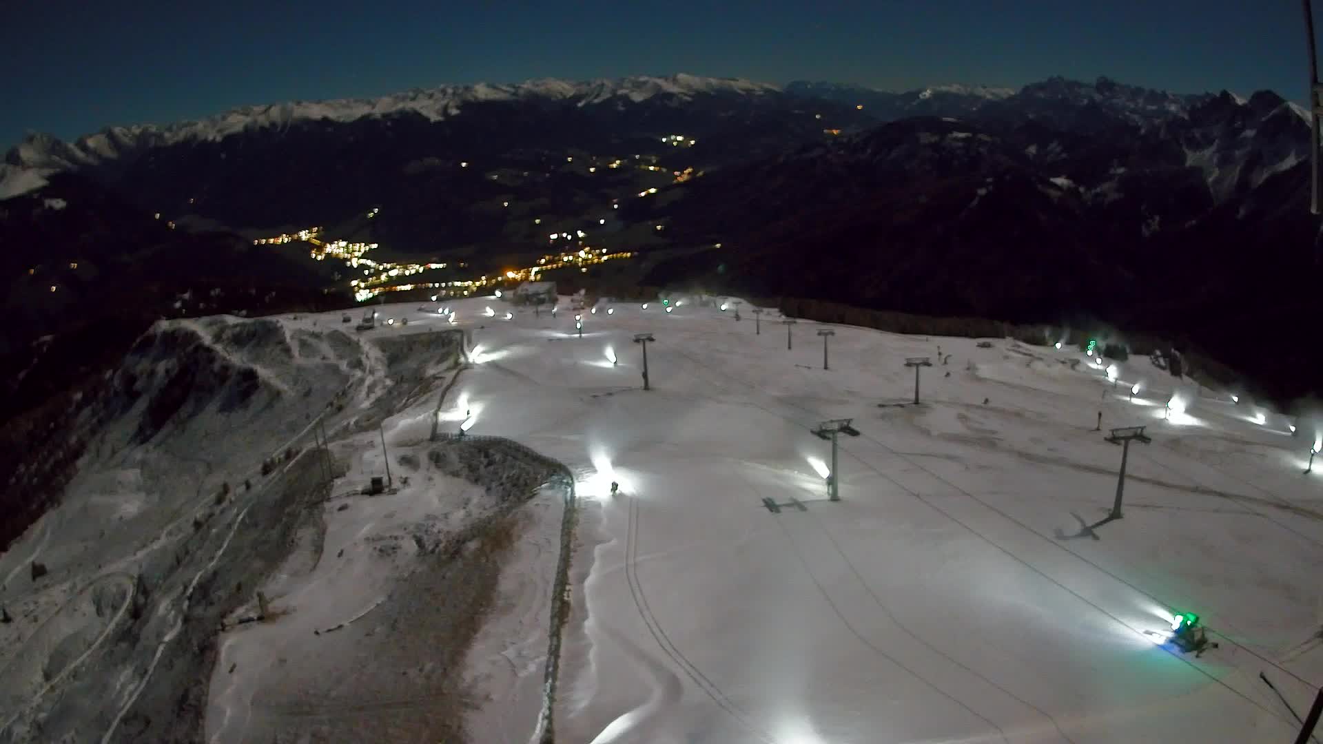 Kronplatz-Gipfel | Blick nach Olang – Valdaora