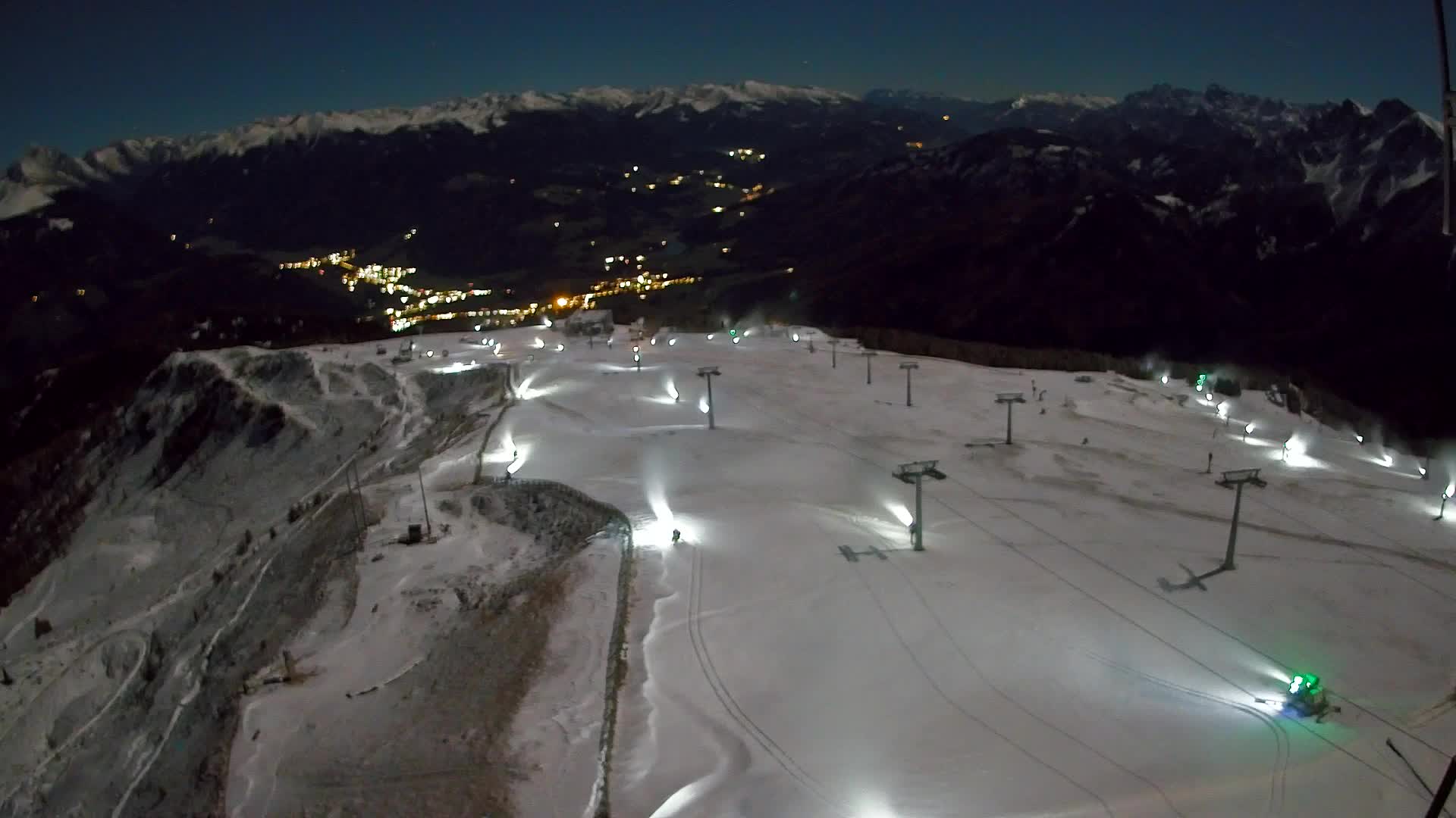 Kronplatz-Gipfel | Blick nach Olang – Valdaora