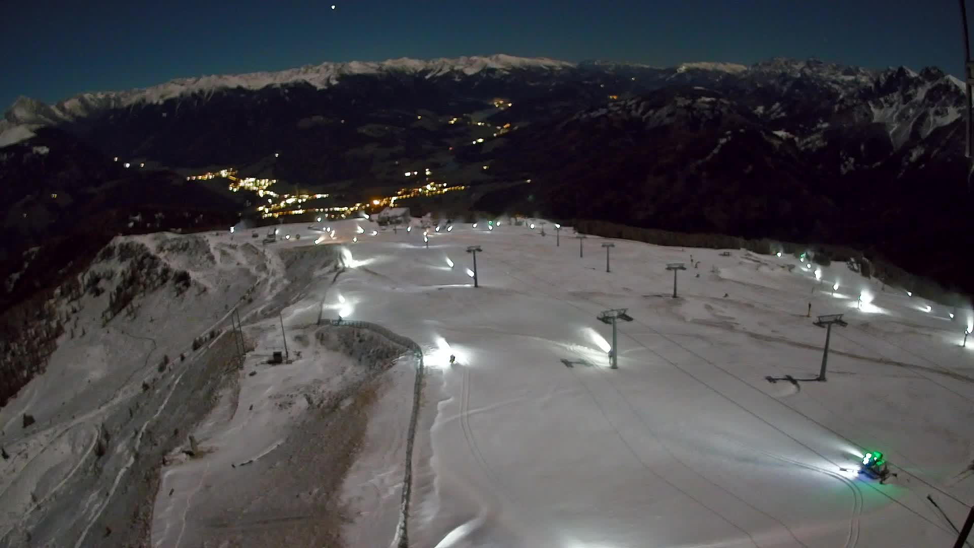 Kronplatz-Gipfel | Blick nach Olang – Valdaora
