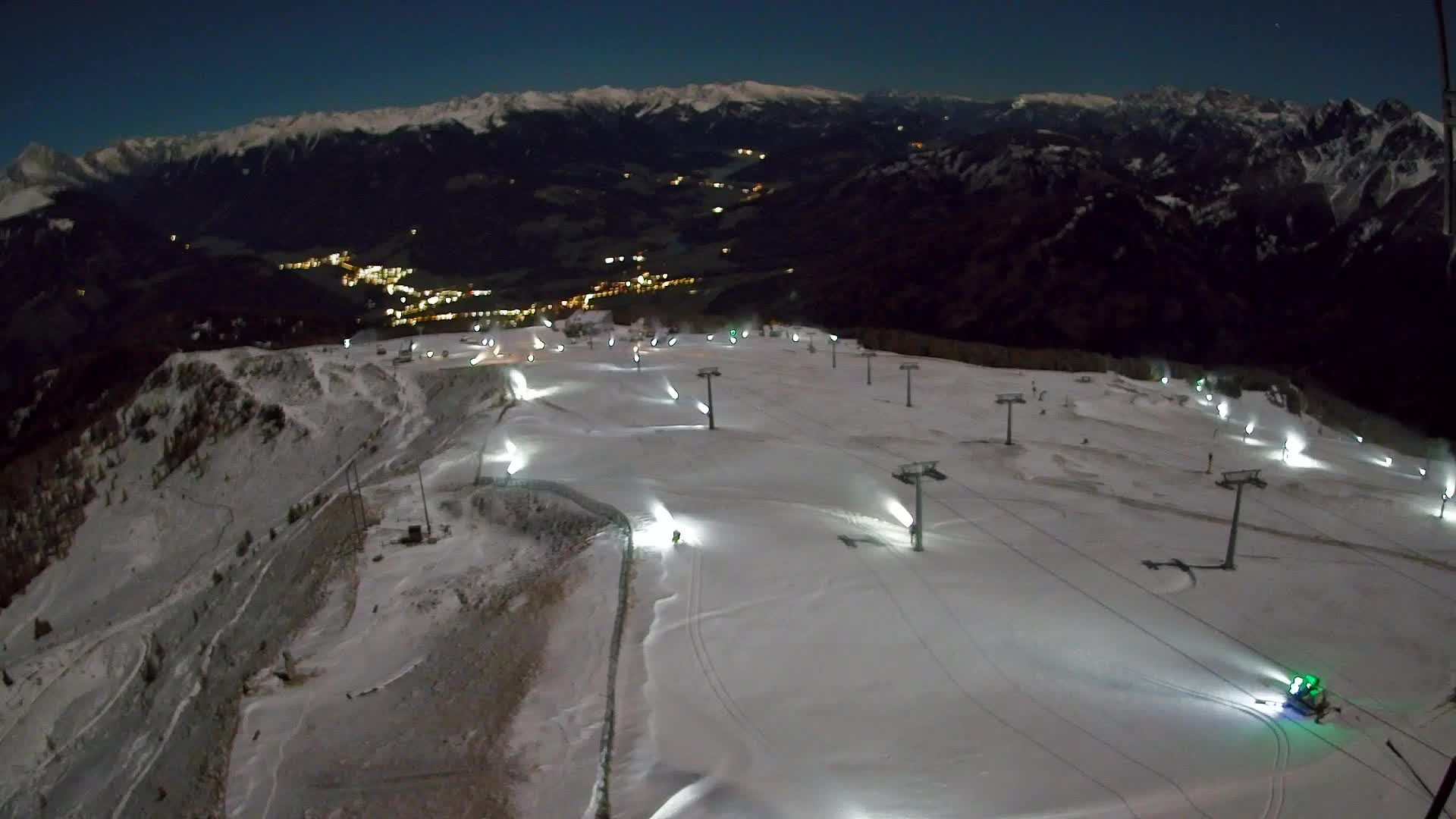Kronplatz-Gipfel | Blick nach Olang – Valdaora