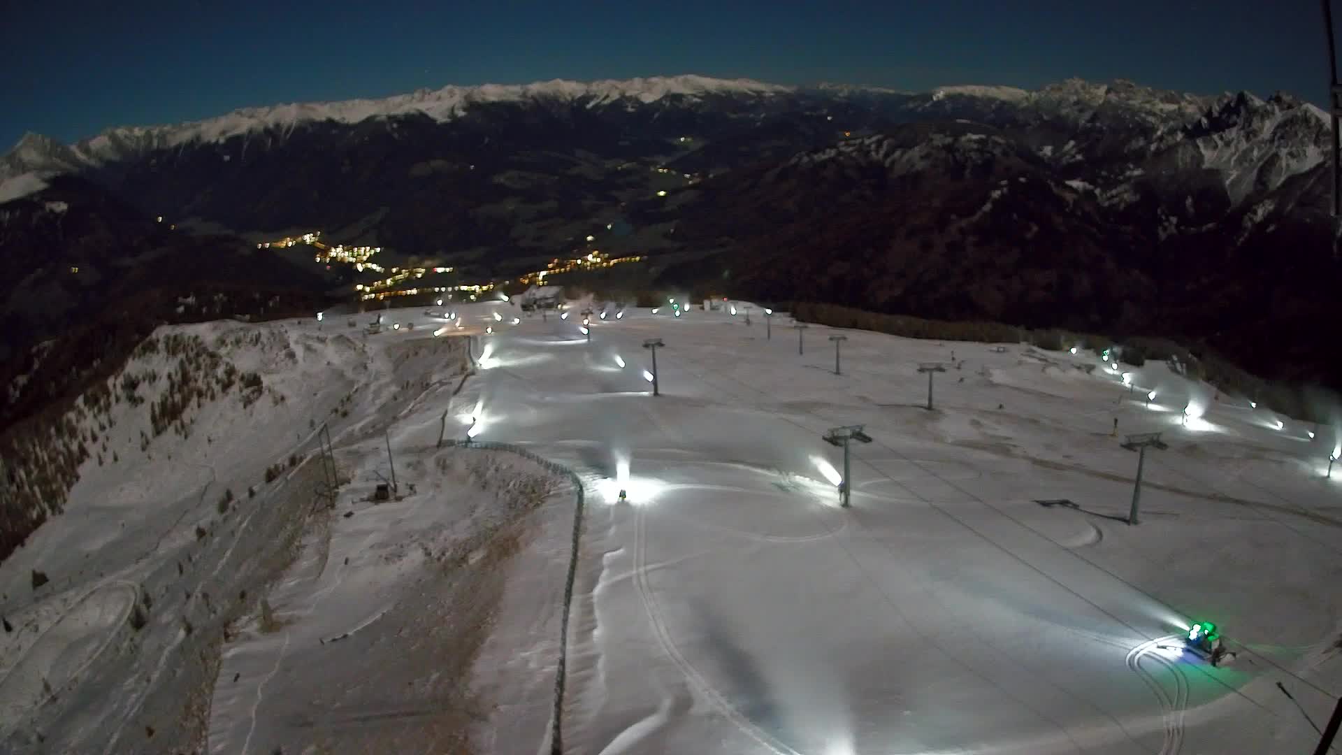 Kronplatz-Gipfel | Blick nach Olang – Valdaora