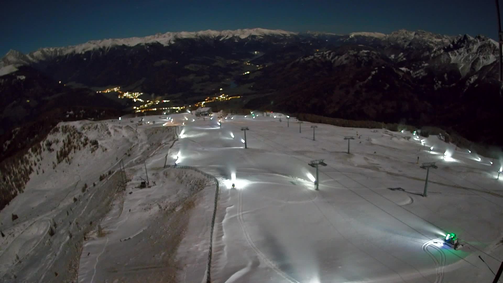 Kronplatz-Gipfel | Blick nach Olang – Valdaora