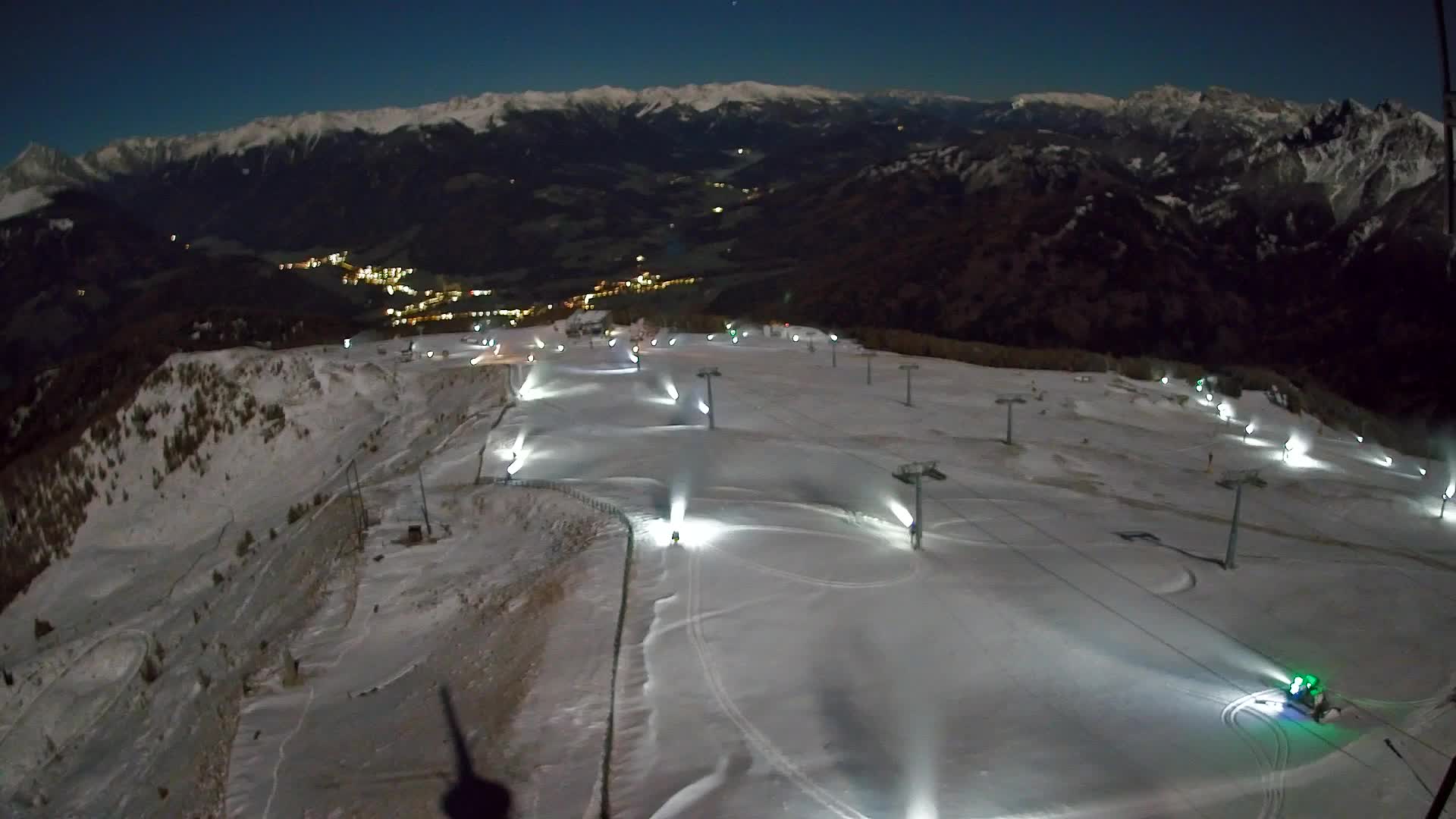 Kronplatz-Gipfel | Blick nach Olang – Valdaora
