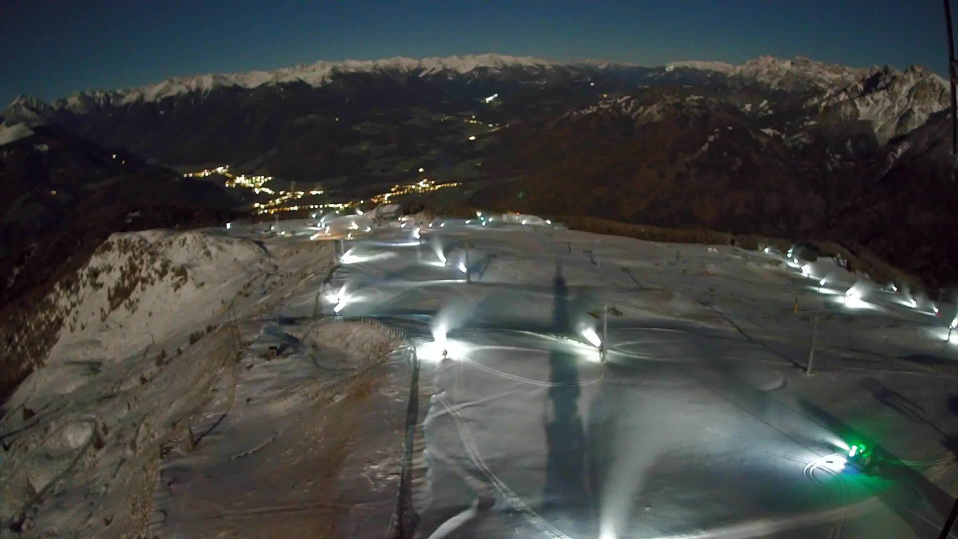 Kronplatz-Gipfel | Blick nach Olang – Valdaora