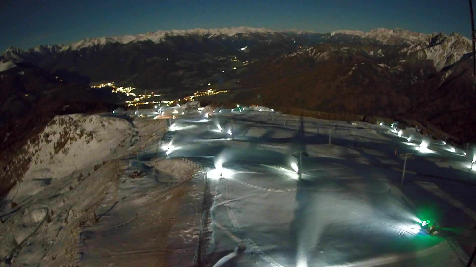 Kronplatz-Gipfel | Blick nach Olang – Valdaora