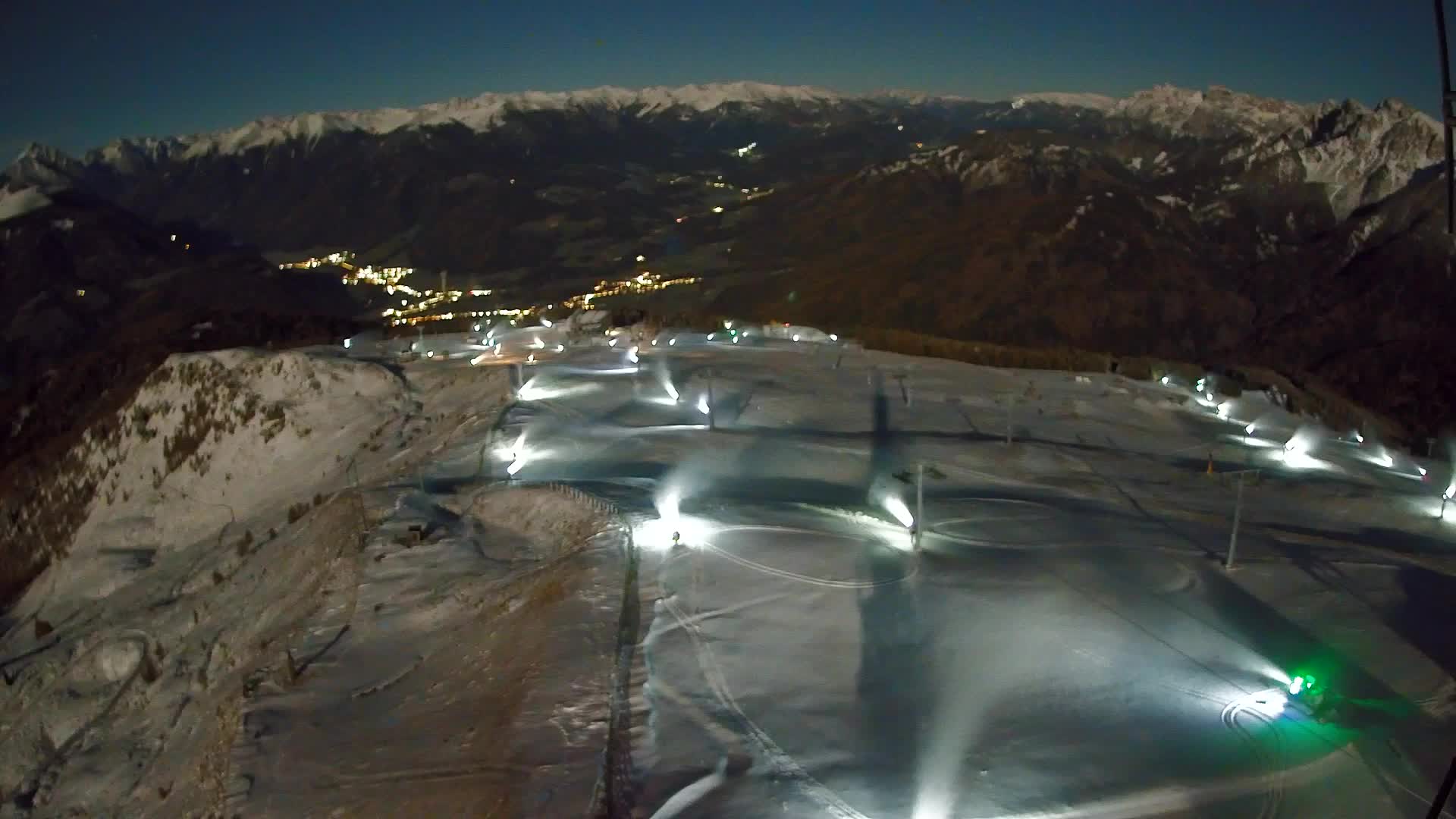 Kronplatz-Gipfel | Blick nach Olang – Valdaora