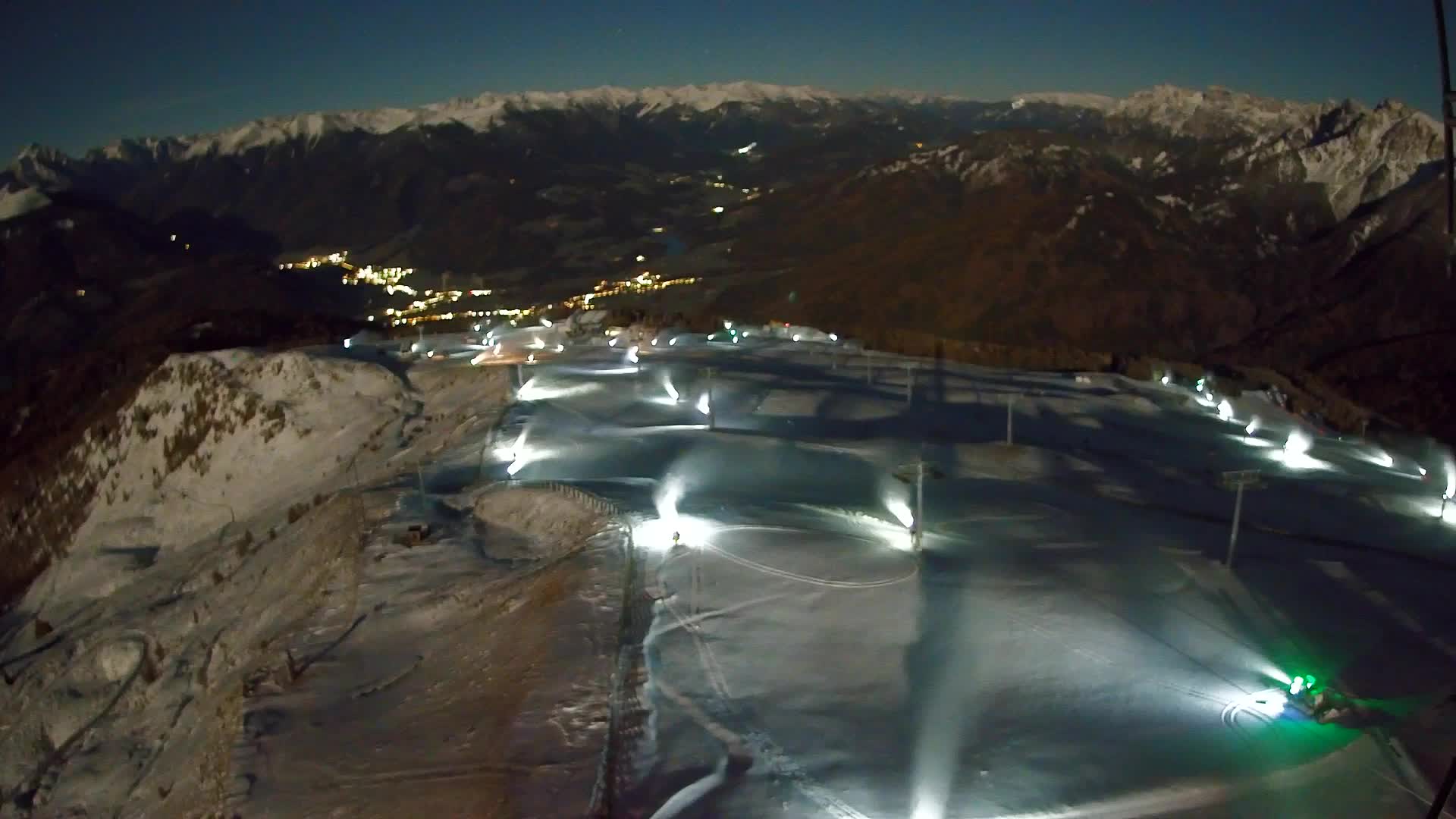 Kronplatz-Gipfel | Blick nach Olang – Valdaora