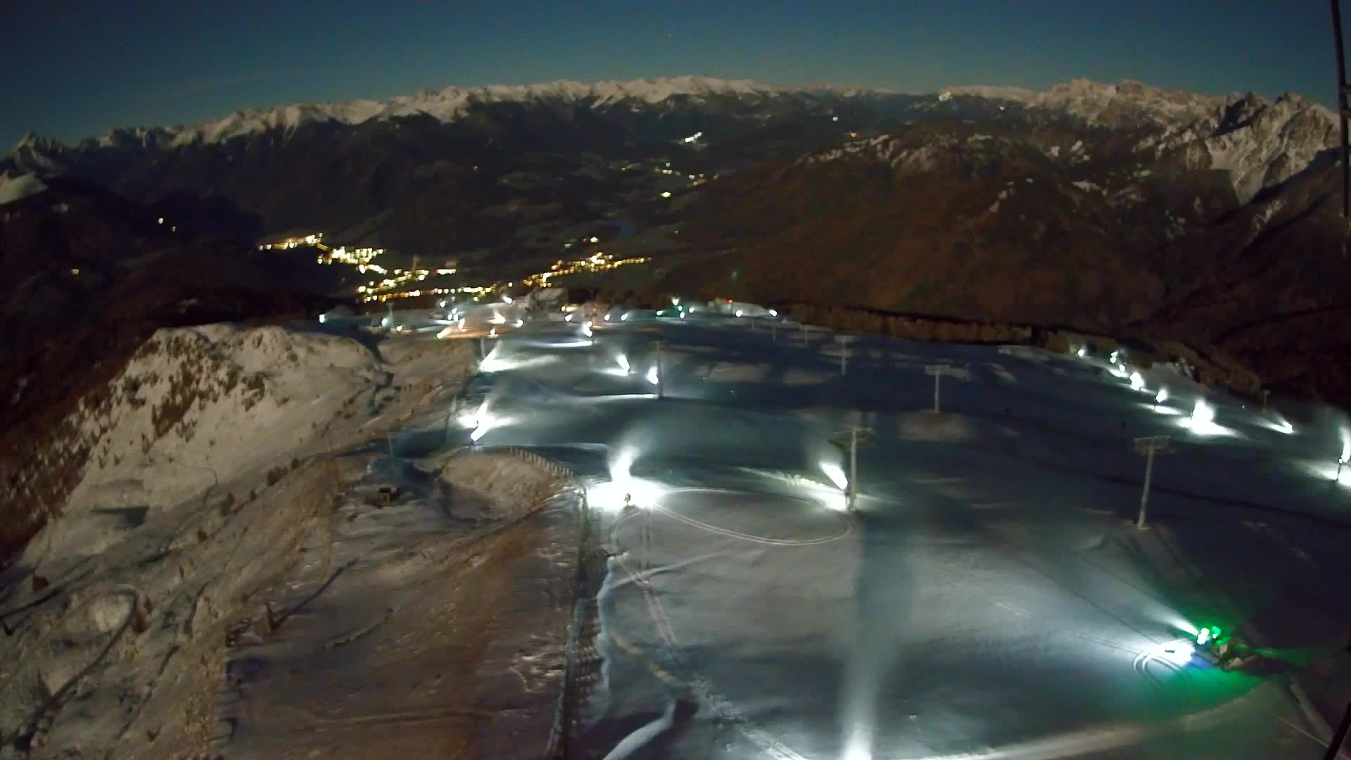 Kronplatz-Gipfel | Blick nach Olang – Valdaora