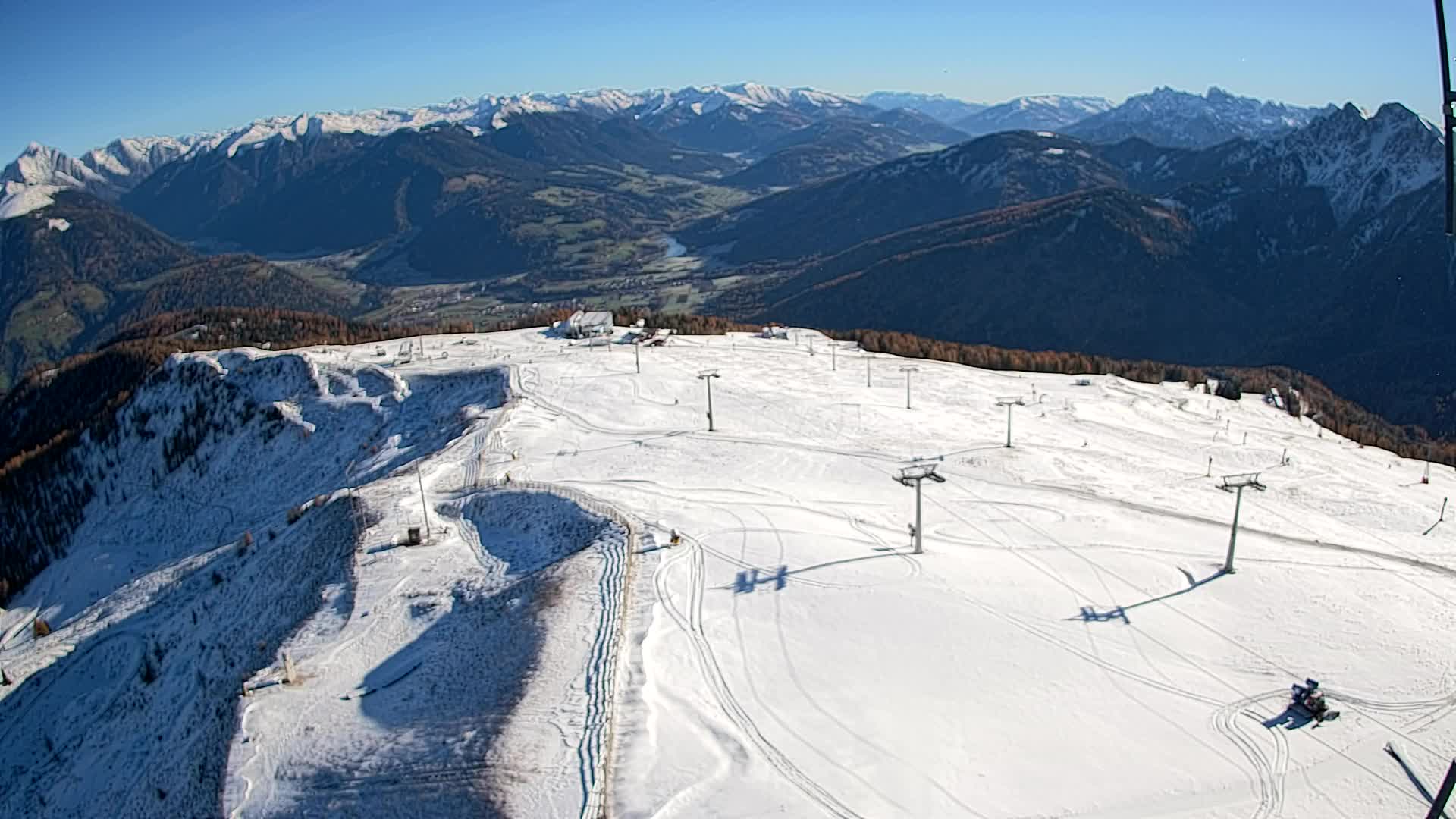 Sommet du Kronplatz | vue sur Valdaora – Olang