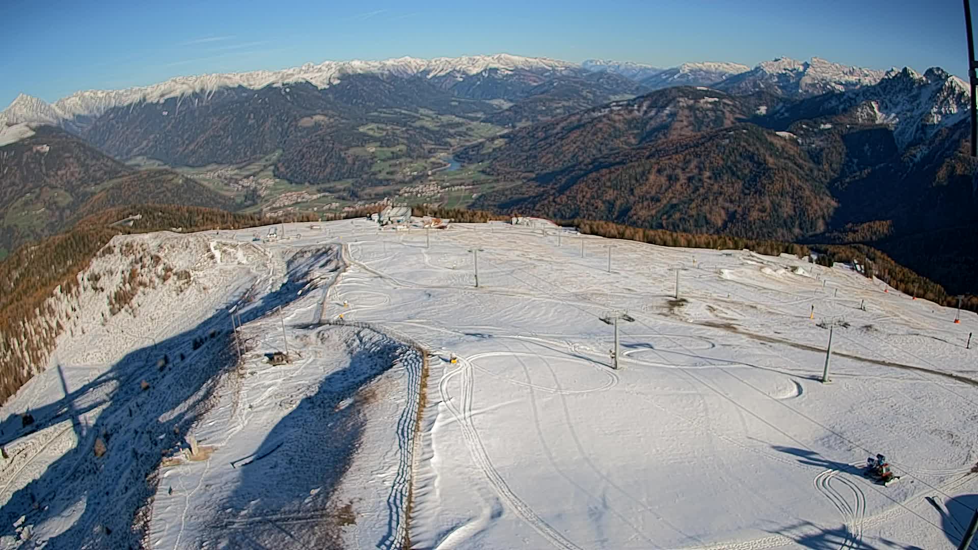 Sommet du Kronplatz | vue sur Valdaora – Olang