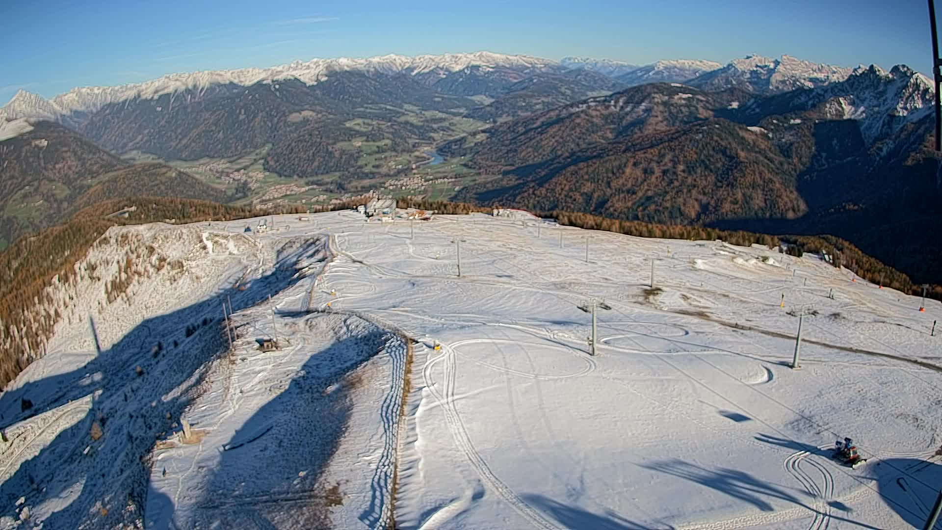 Sommet du Kronplatz | vue sur Valdaora – Olang