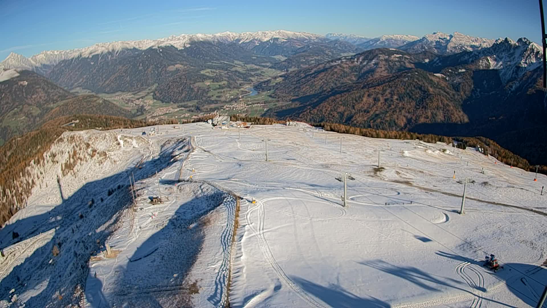 Sommet du Kronplatz | vue sur Valdaora – Olang