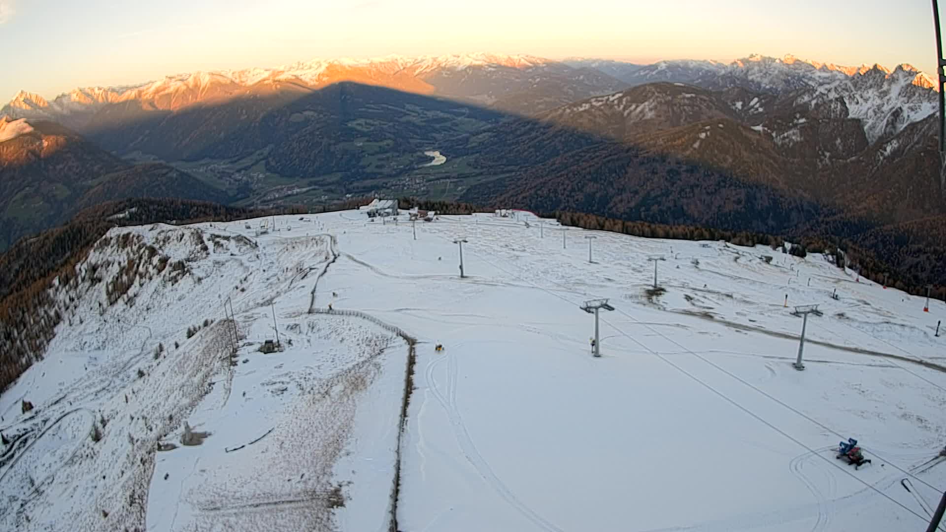 Sommet du Kronplatz | vue sur Valdaora – Olang