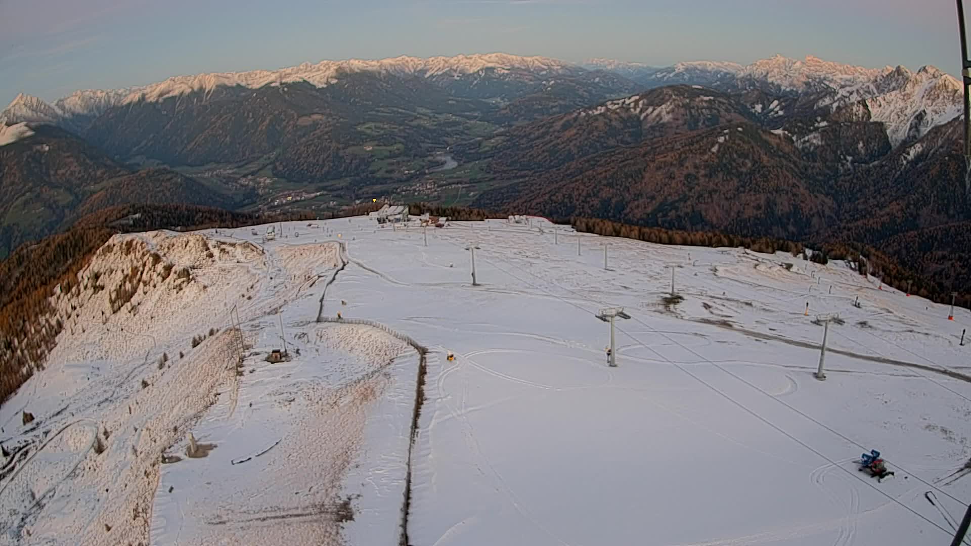 Kronplatz vrh | pogled na Valdaora – Olang