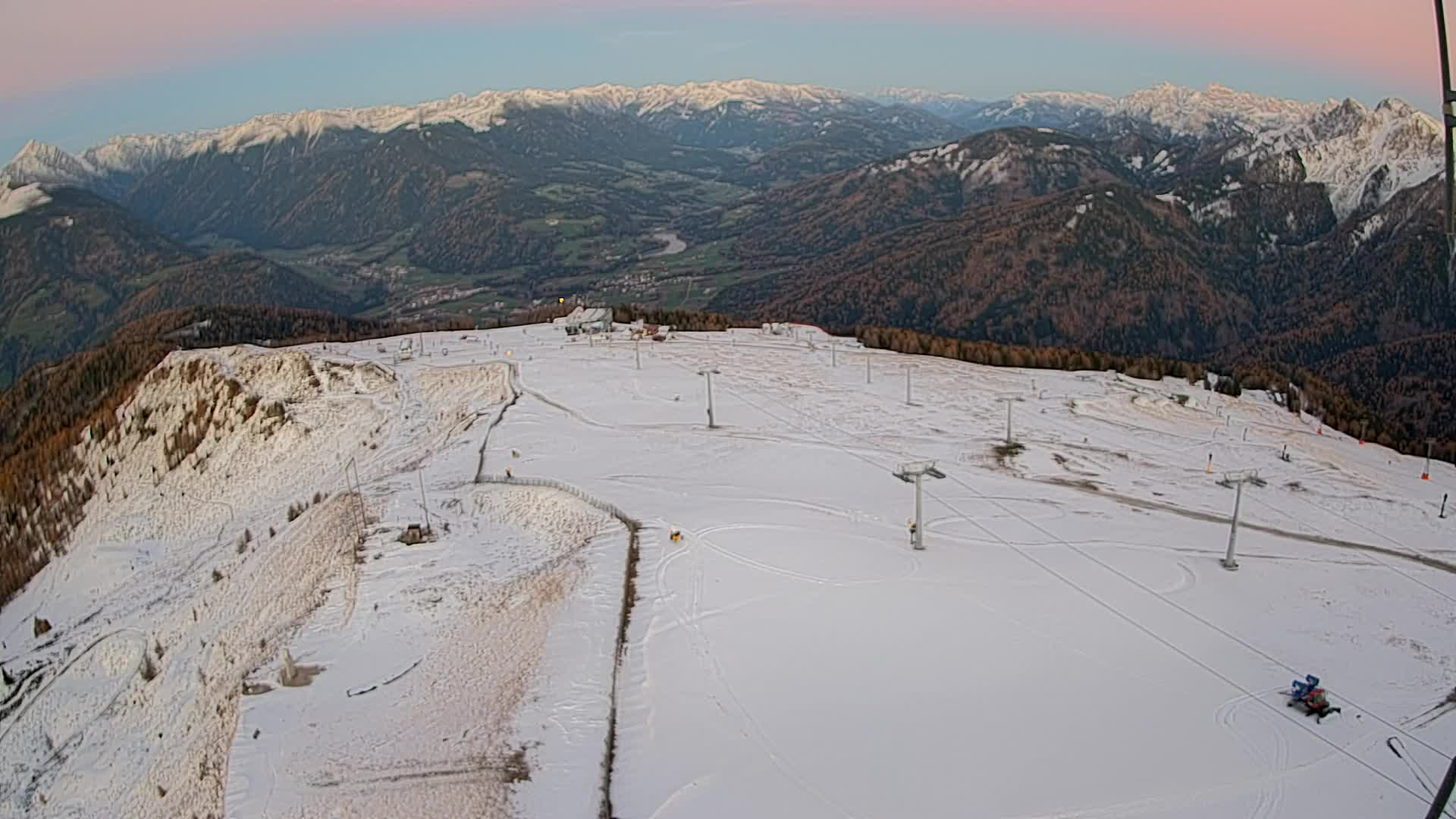Kronplatz vrh | pogled na Valdaora – Olang