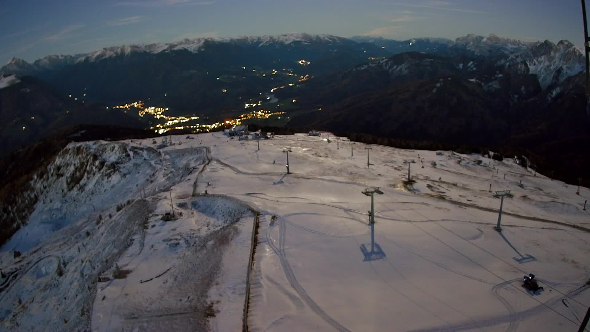 Kronplatz vrh | pogled na Valdaora – Olang