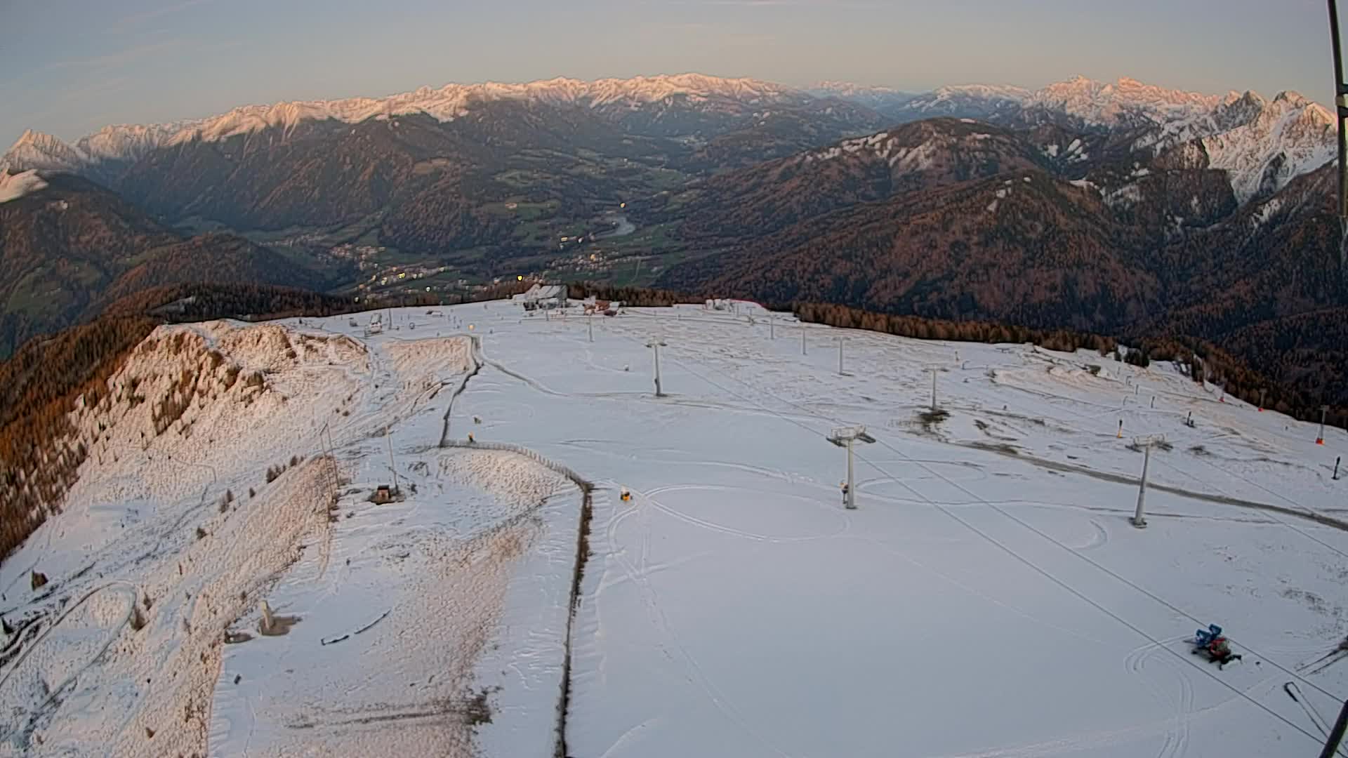 Kronplatz vrh | pogled na Valdaora – Olang