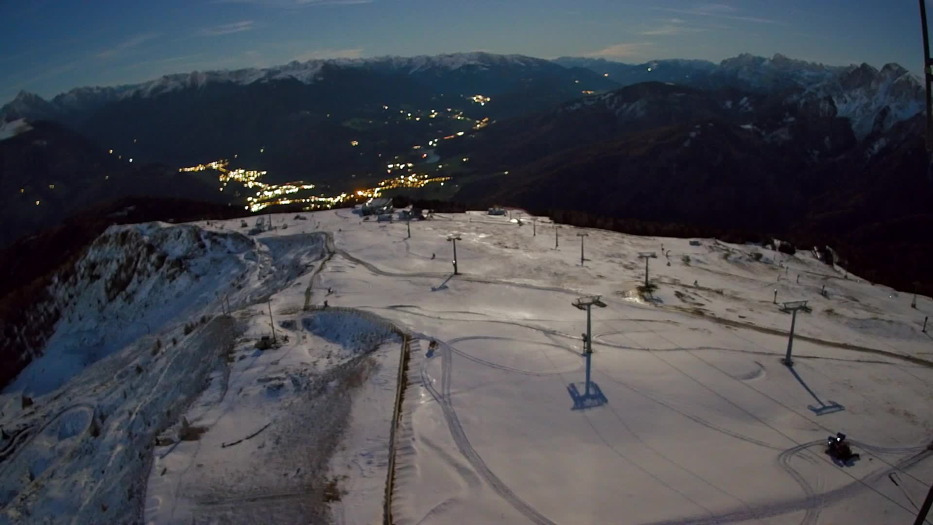 Kronplatz vrh | pogled na Valdaora – Olang