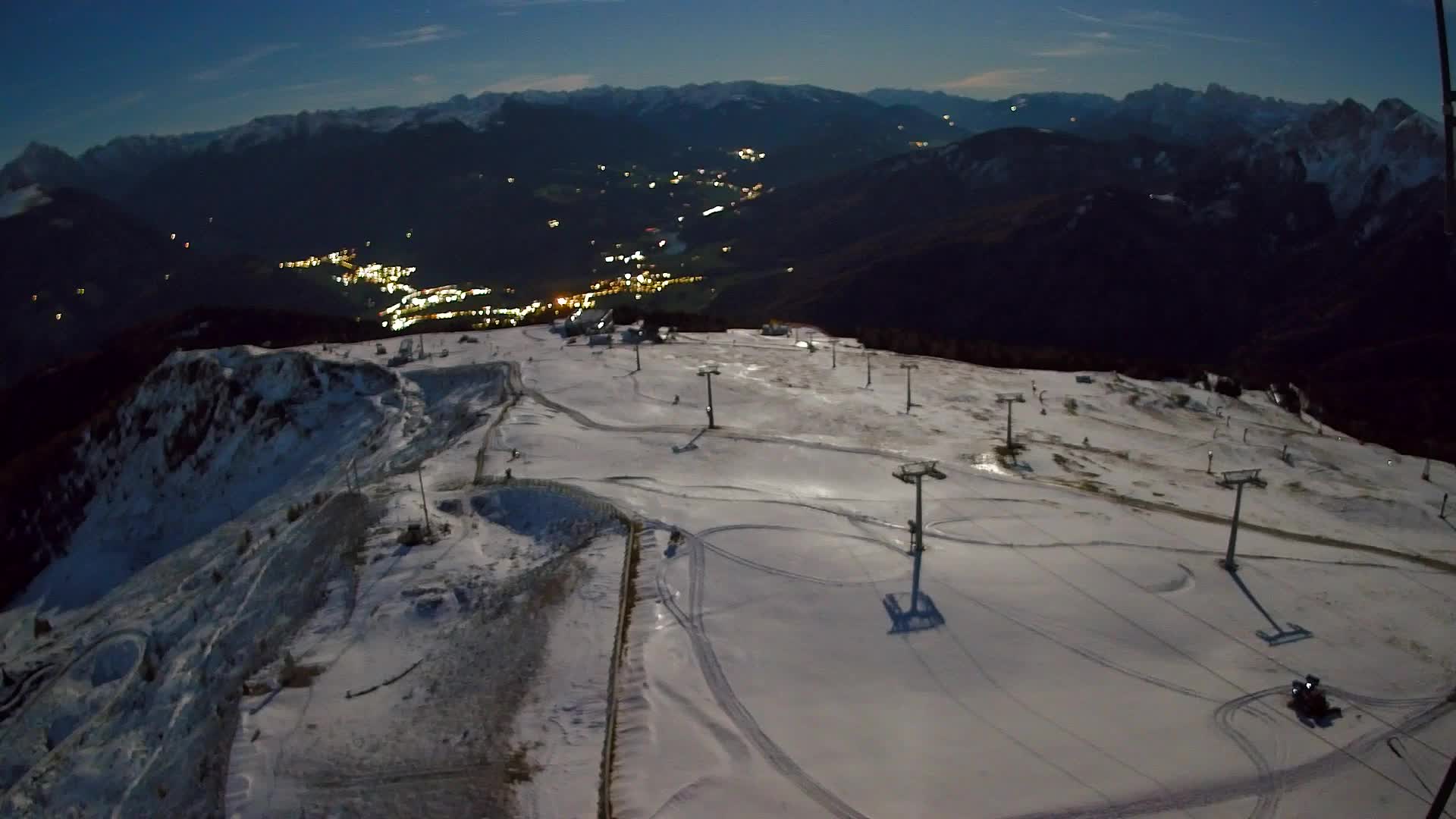 Kronplatz vrh | pogled na Valdaora – Olang