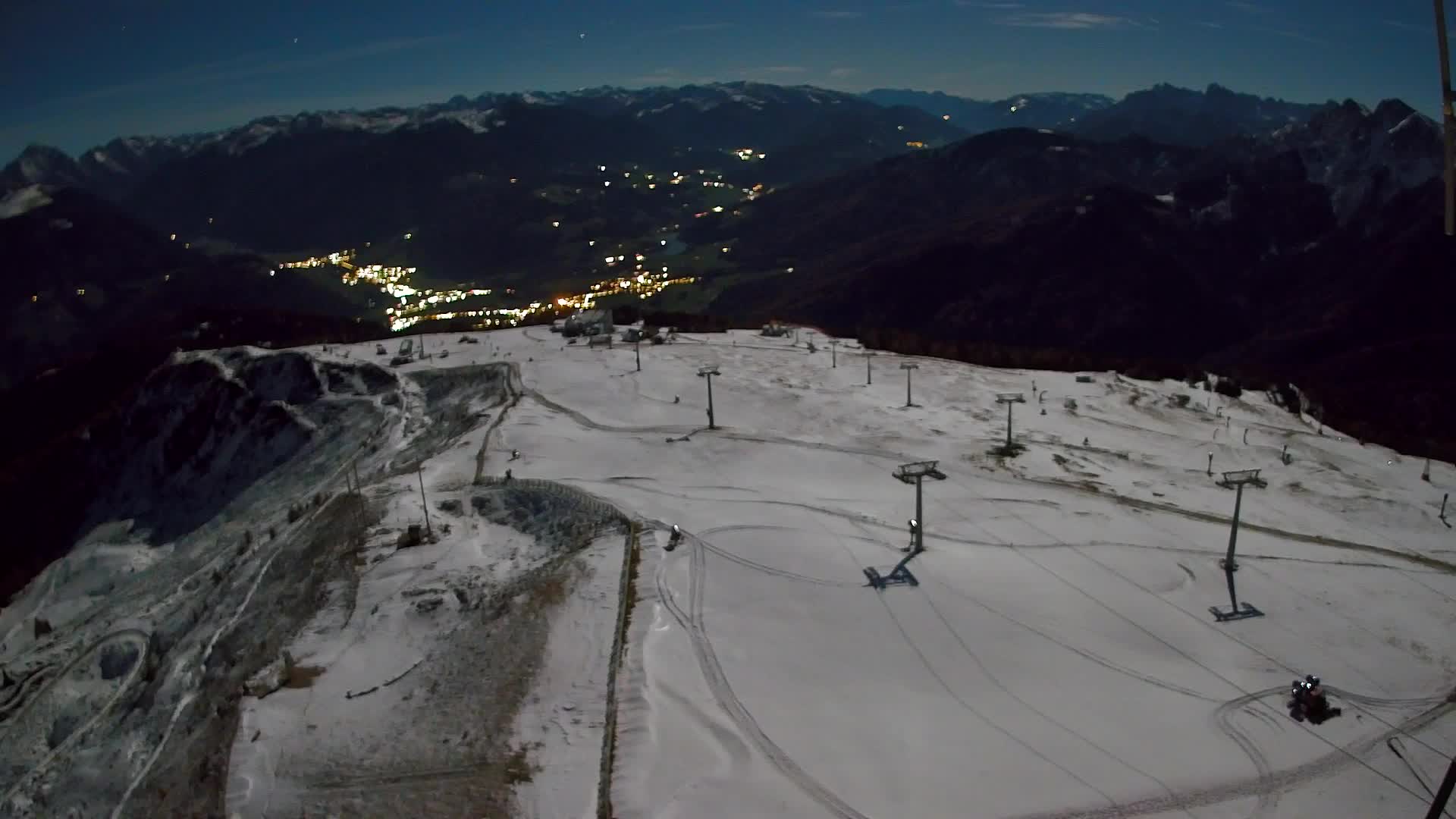 Kronplatz-Gipfel | Blick nach Olang – Valdaora