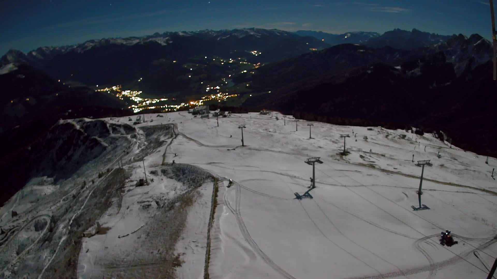Kronplatz-Gipfel | Blick nach Olang – Valdaora