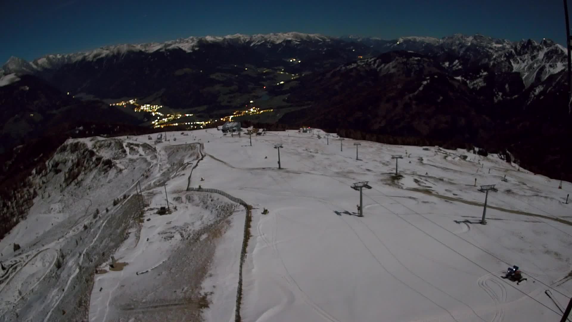Kronplatz-Gipfel | Blick nach Olang – Valdaora