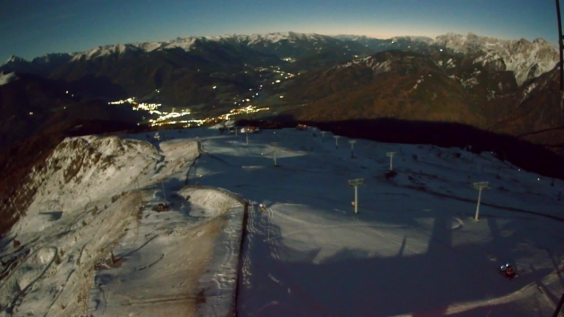 Sommet du Kronplatz | vue sur Valdaora – Olang