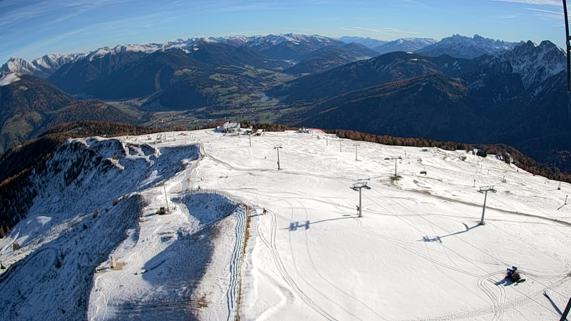 Sommet du Kronplatz | vue sur Valdaora – Olang
