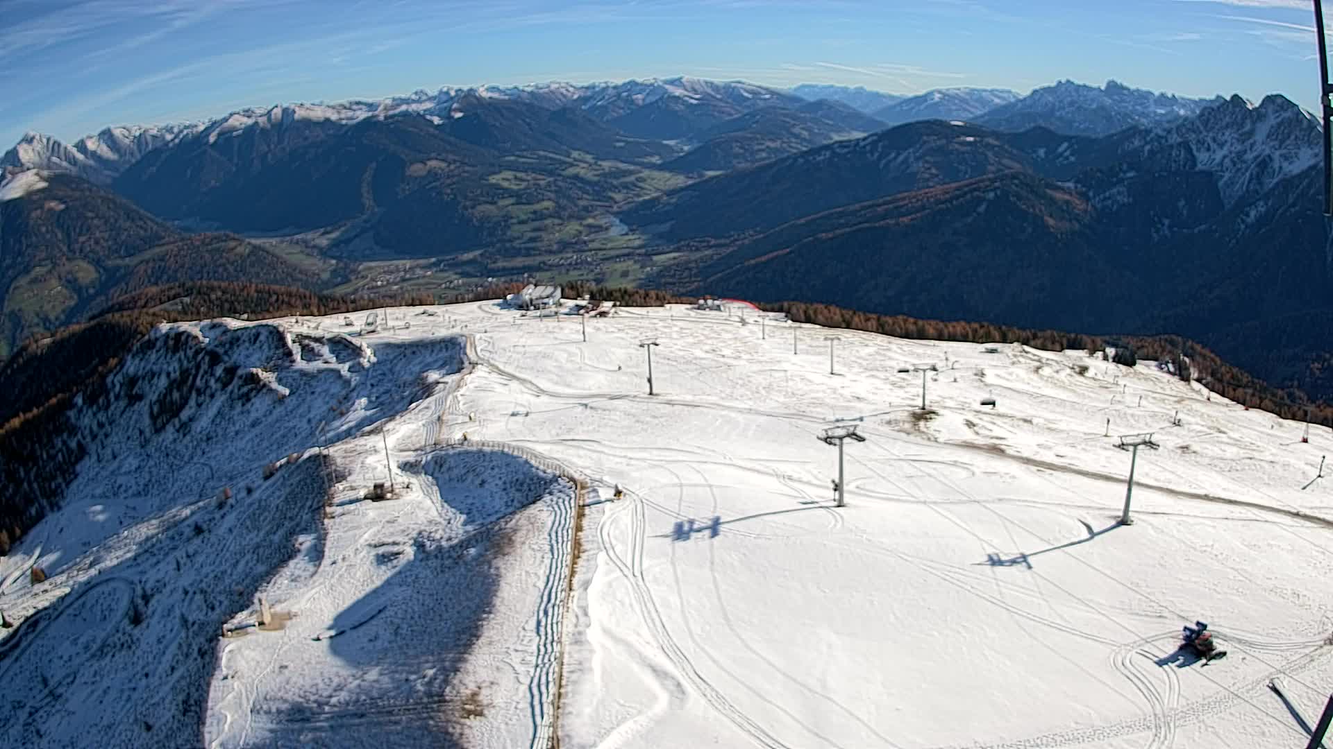 Kronplatz vrh | pogled na Valdaora – Olang