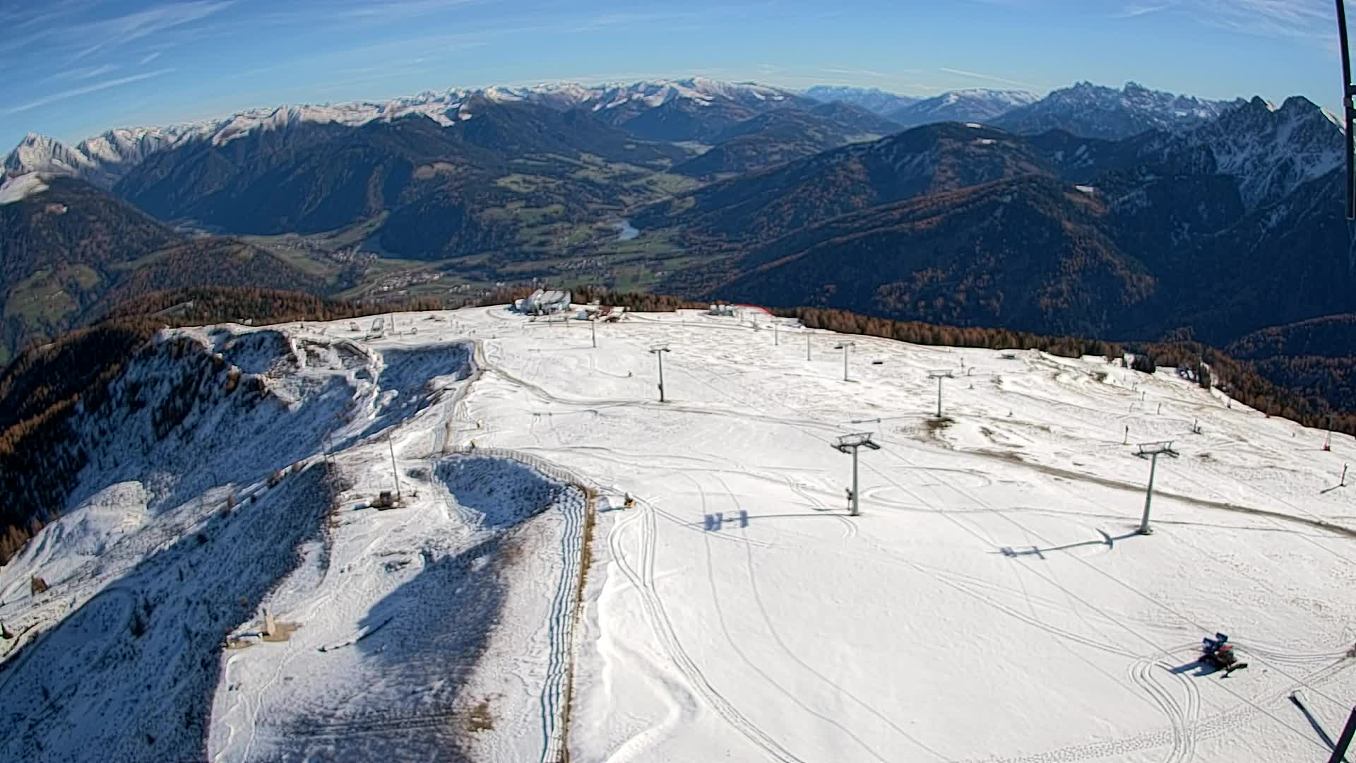 Kronplatz vrh | pogled na Valdaora – Olang