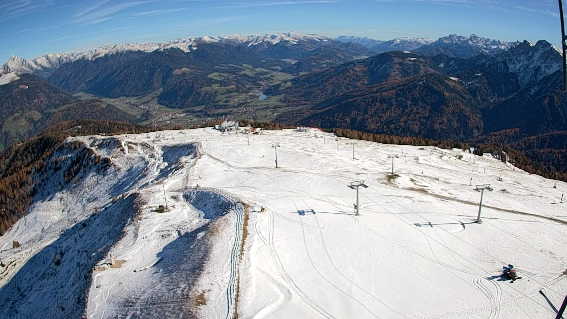 Kronplatz vrh | pogled na Valdaora – Olang