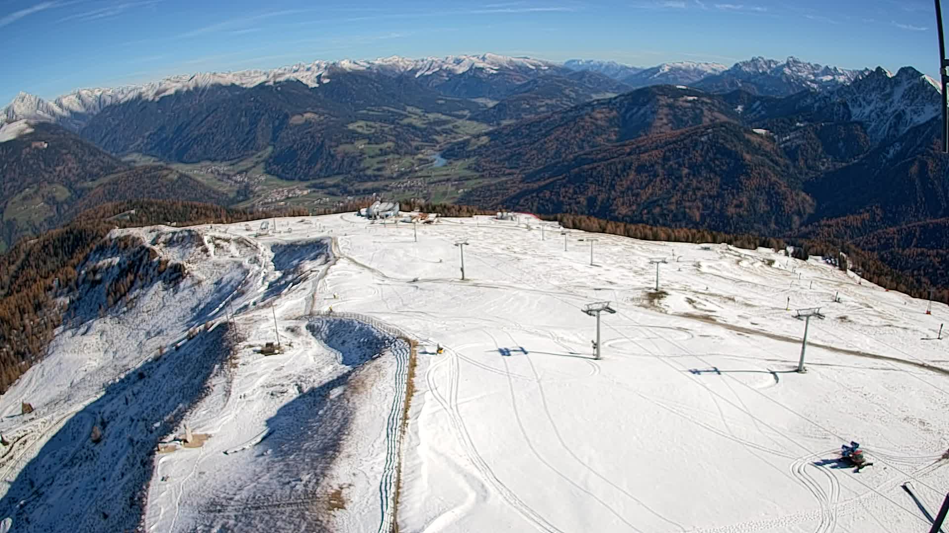Sommet du Kronplatz | vue sur Valdaora – Olang