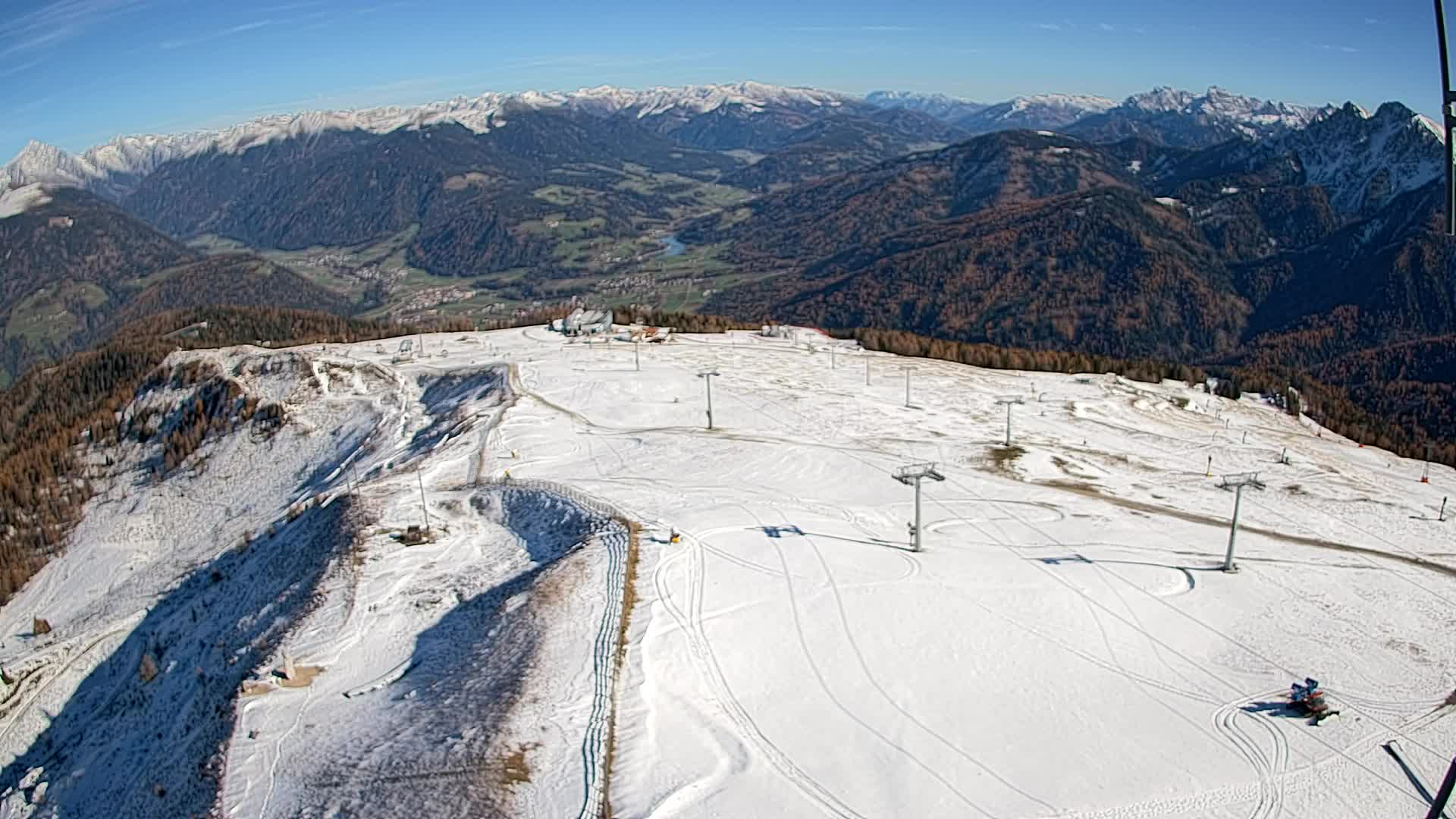 Sommet du Kronplatz | vue sur Valdaora – Olang