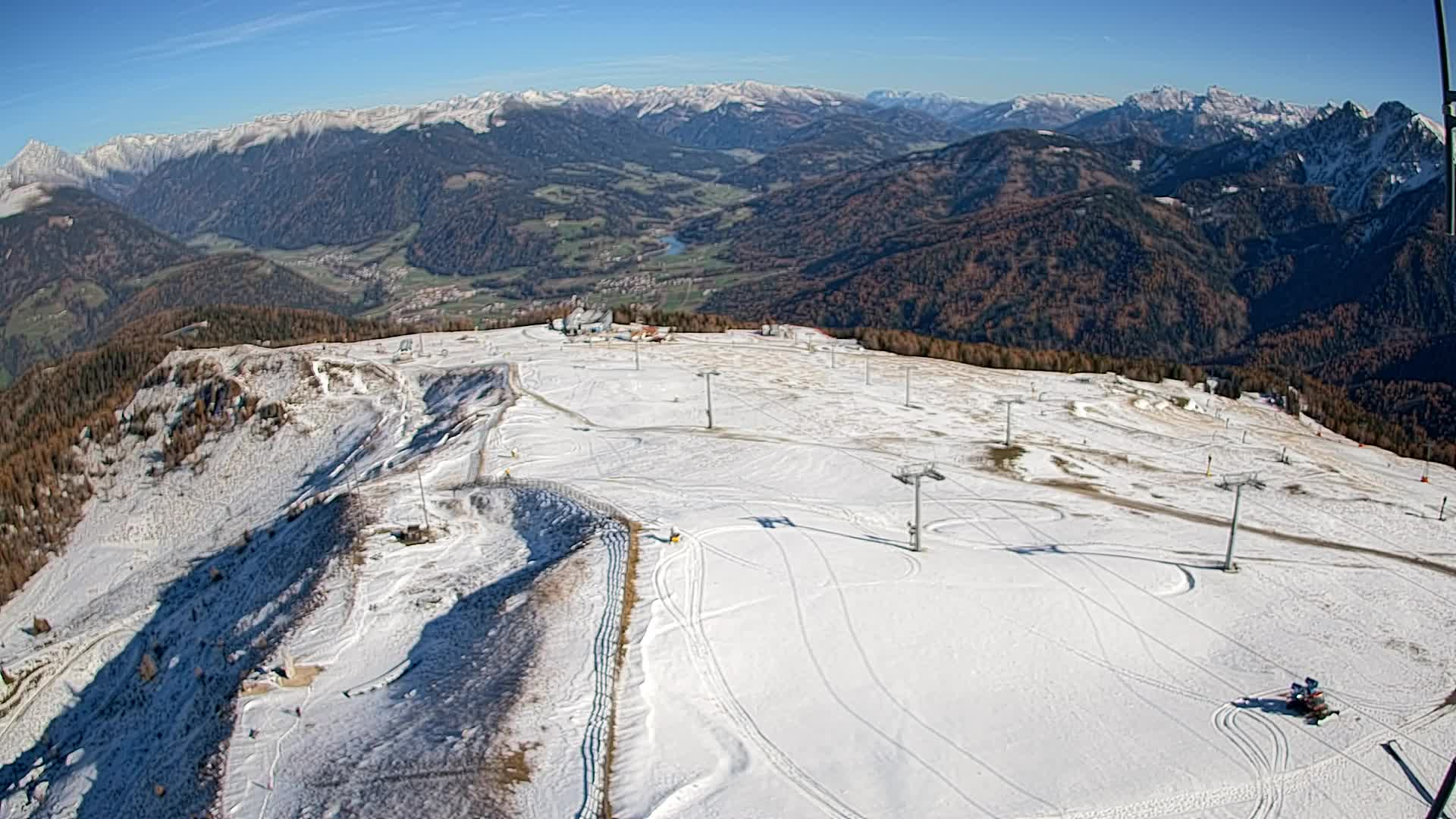 Kronplatz vrh | pogled na Valdaora – Olang