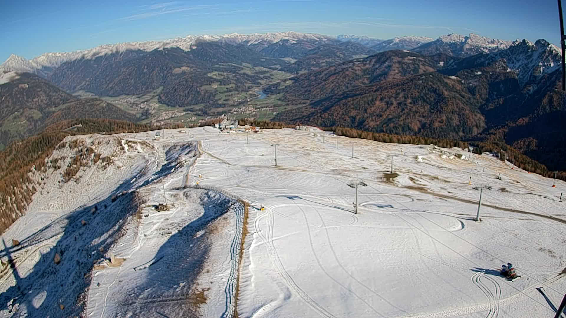 Sommet du Kronplatz | vue sur Valdaora – Olang