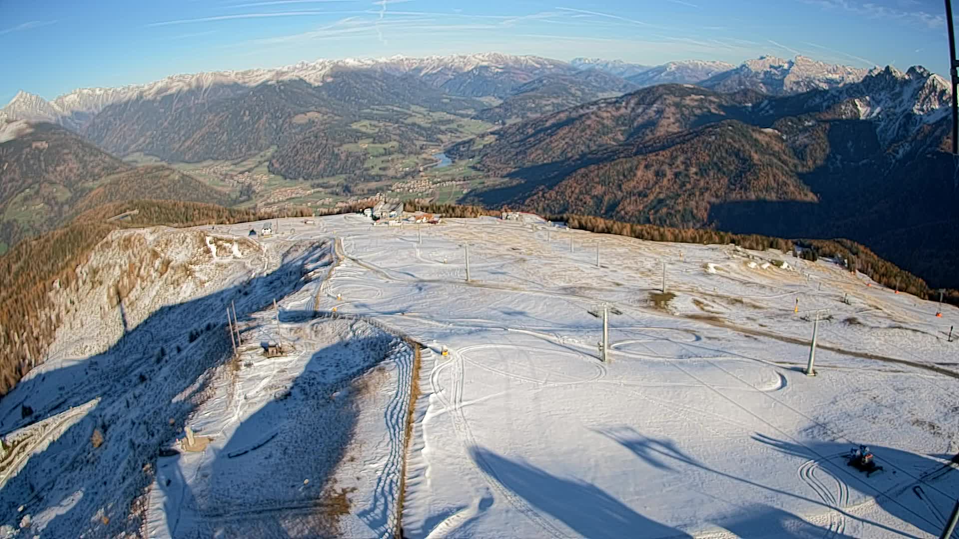 Kronplatz vrh | pogled na Valdaora – Olang
