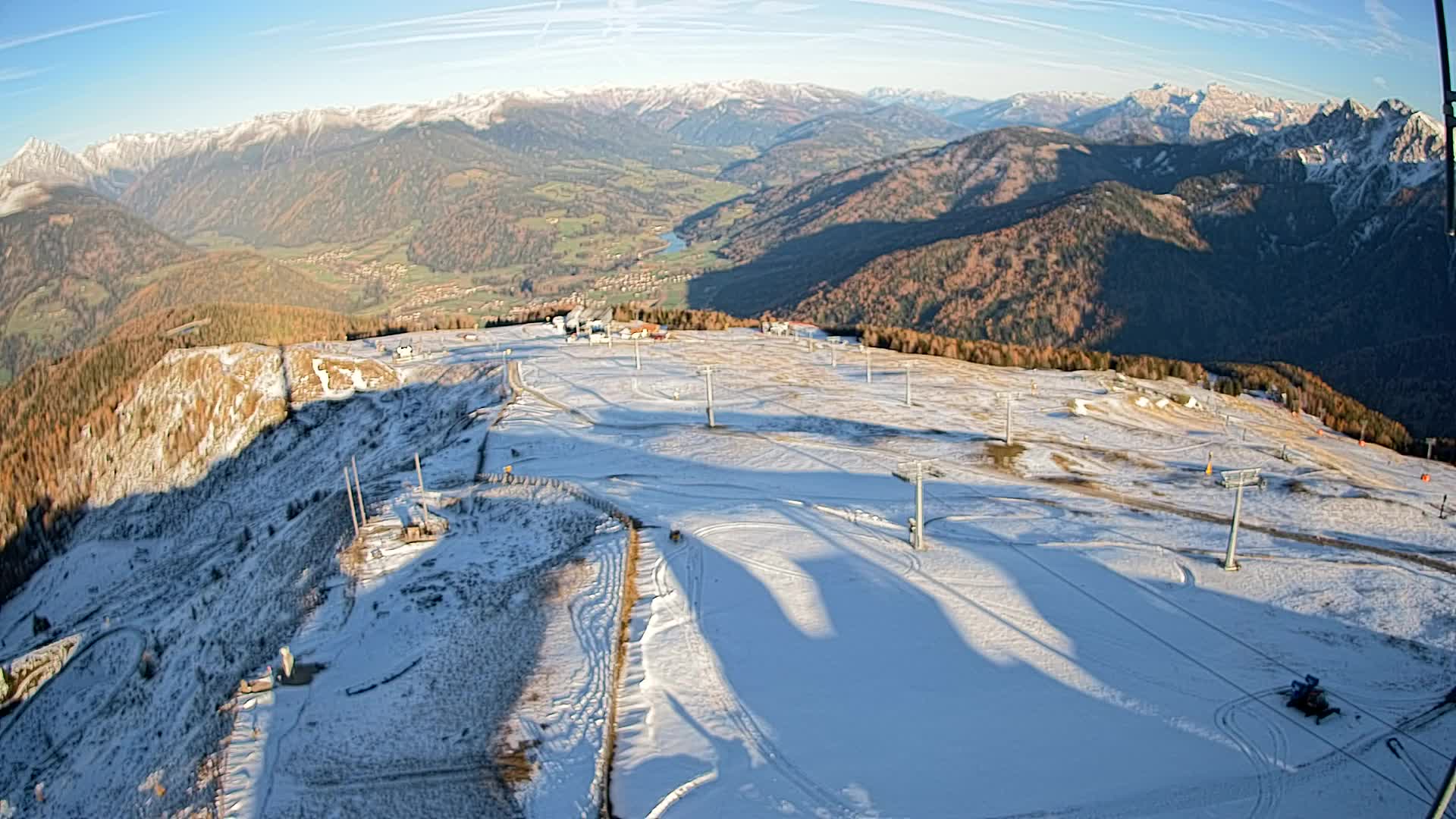 Sommet du Kronplatz | vue sur Valdaora – Olang