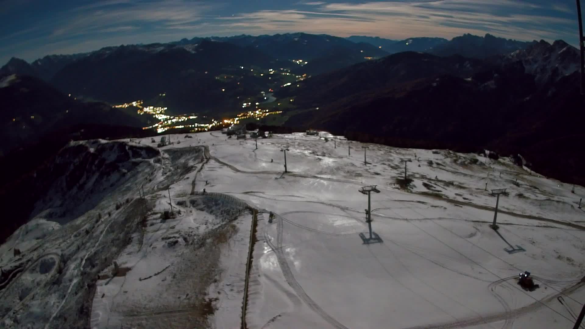 Kronplatz-Gipfel | Blick nach Olang – Valdaora