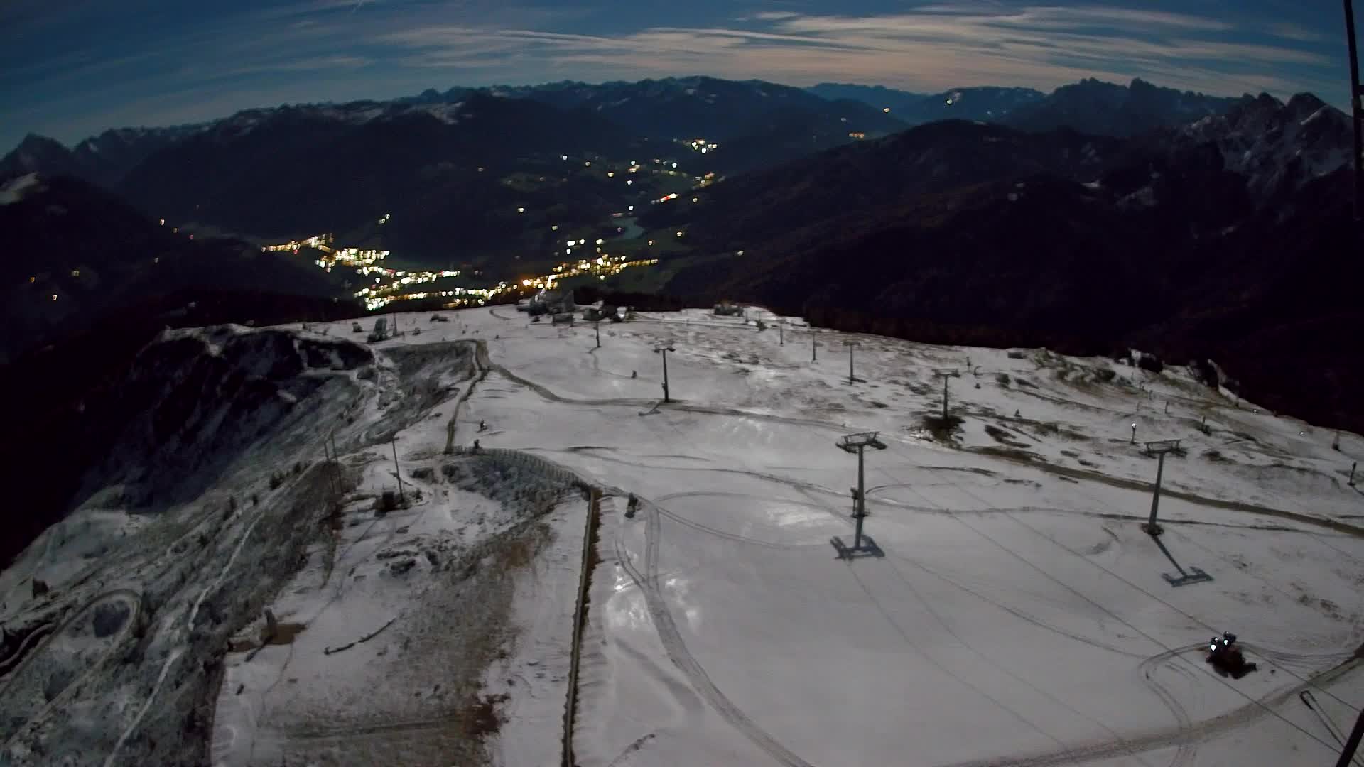 Kronplatz-Gipfel | Blick nach Olang – Valdaora
