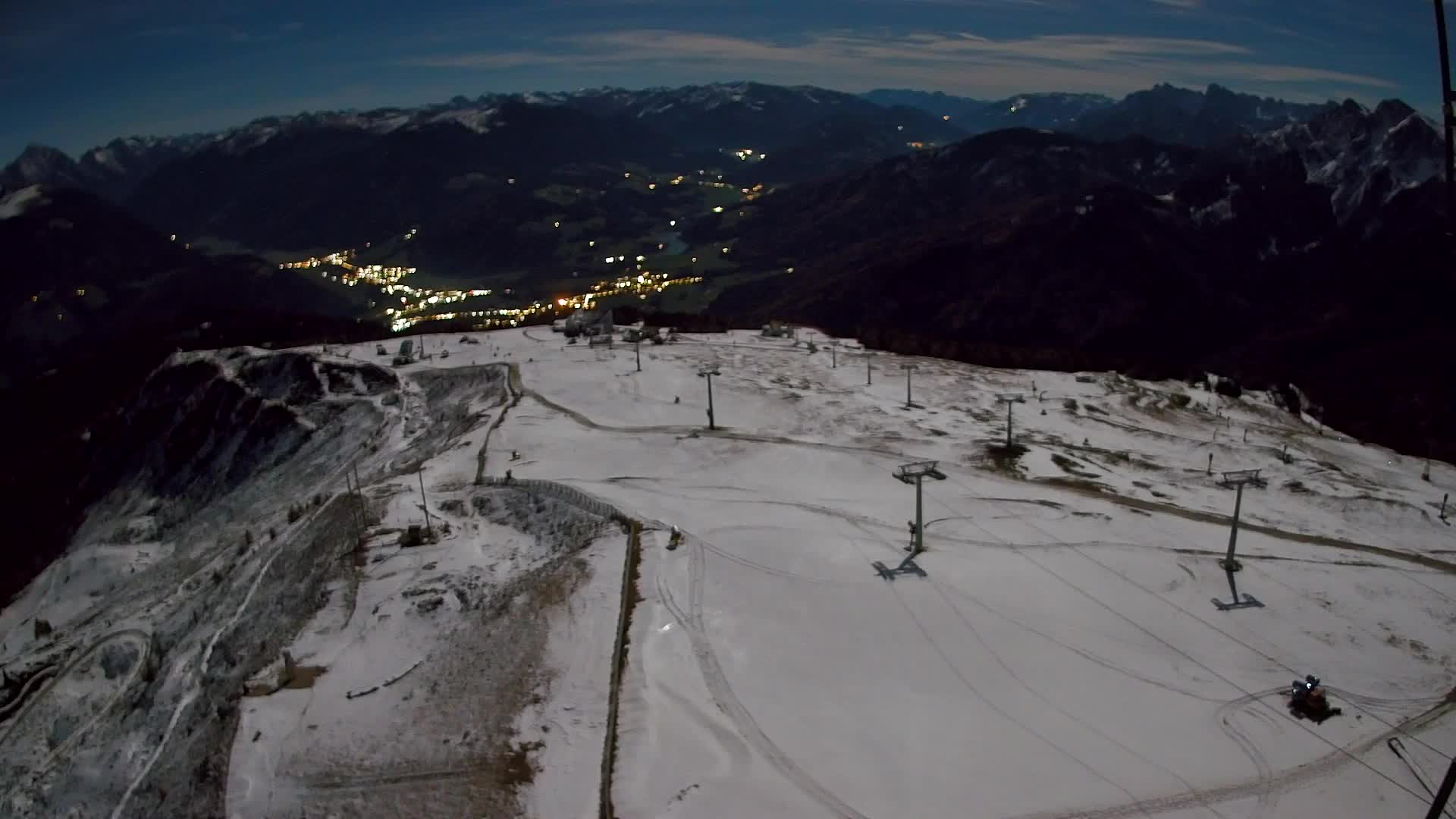 Kronplatz-Gipfel | Blick nach Olang – Valdaora