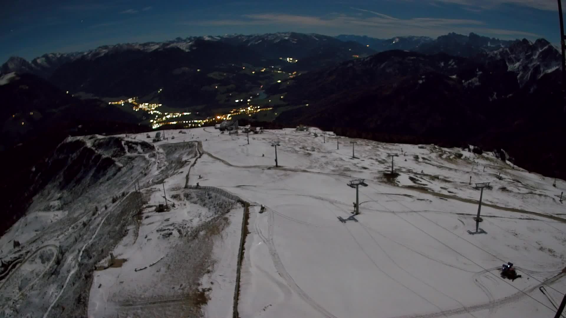 Kronplatz-Gipfel | Blick nach Olang – Valdaora