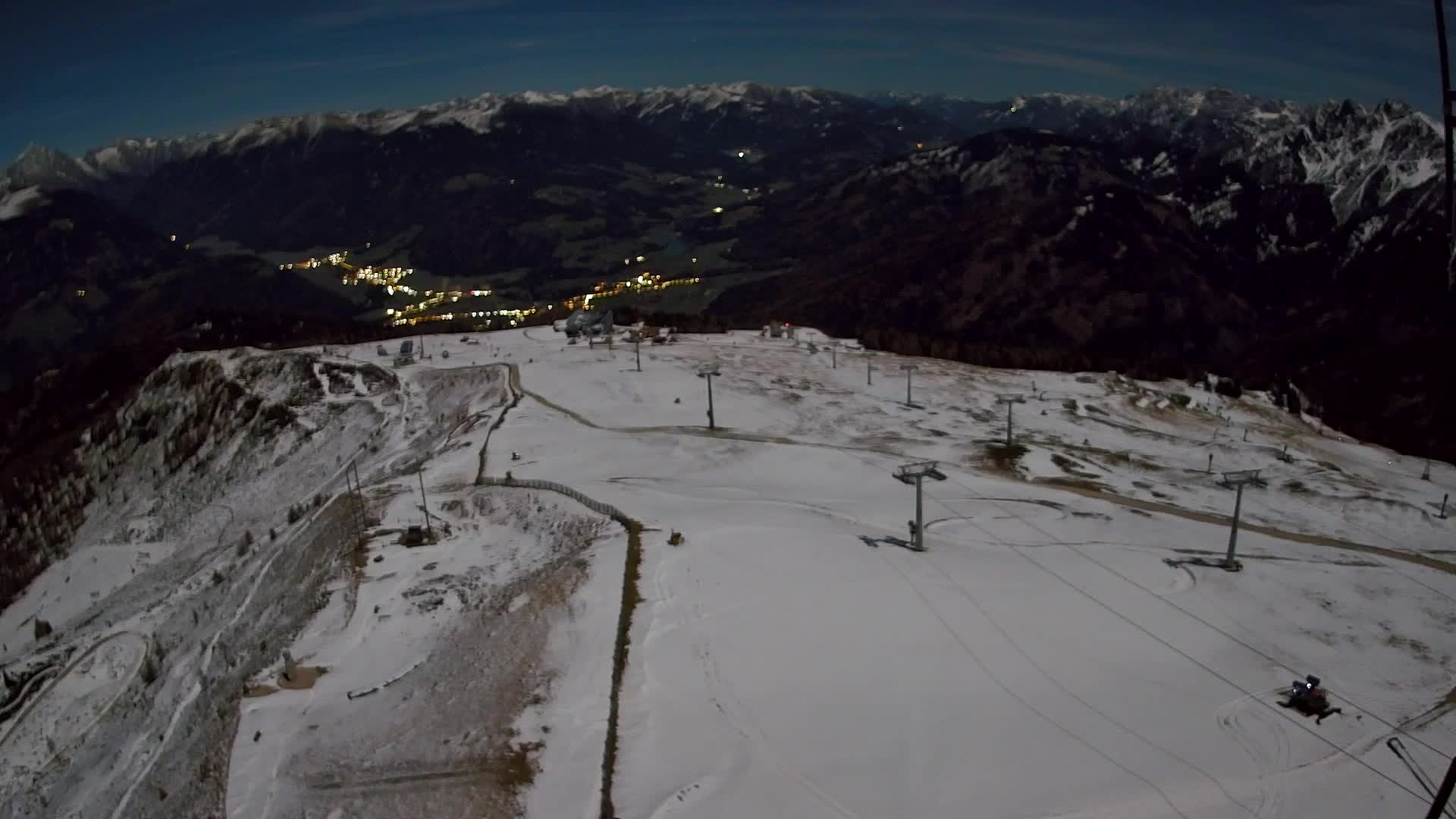 Kronplatz-Gipfel | Blick nach Olang – Valdaora