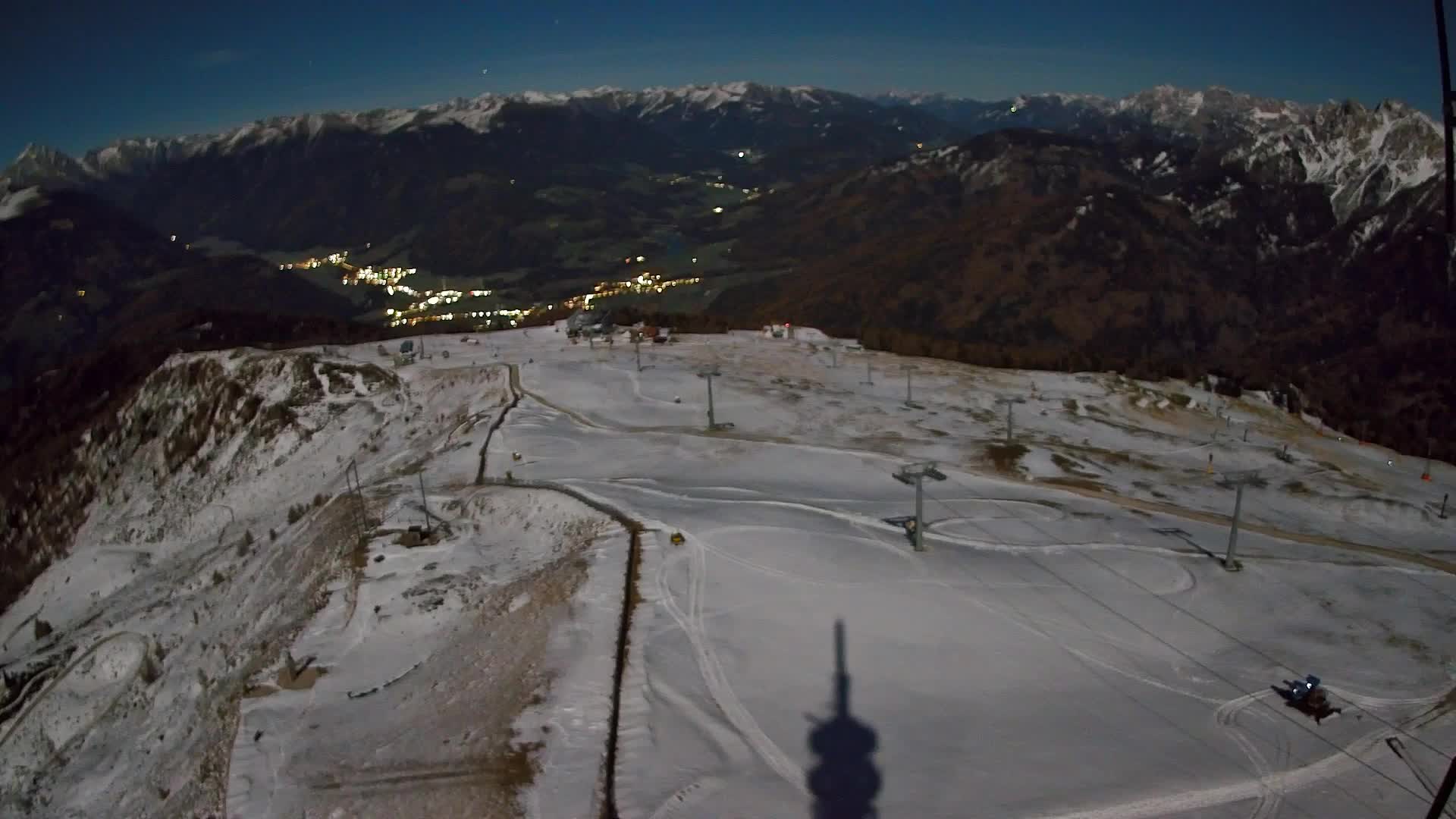 Kronplatz-Gipfel | Blick nach Olang – Valdaora