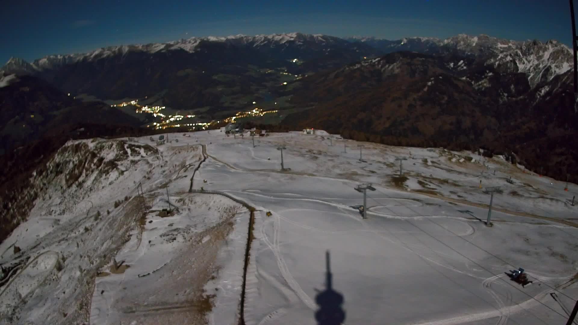 Kronplatz-Gipfel | Blick nach Olang – Valdaora