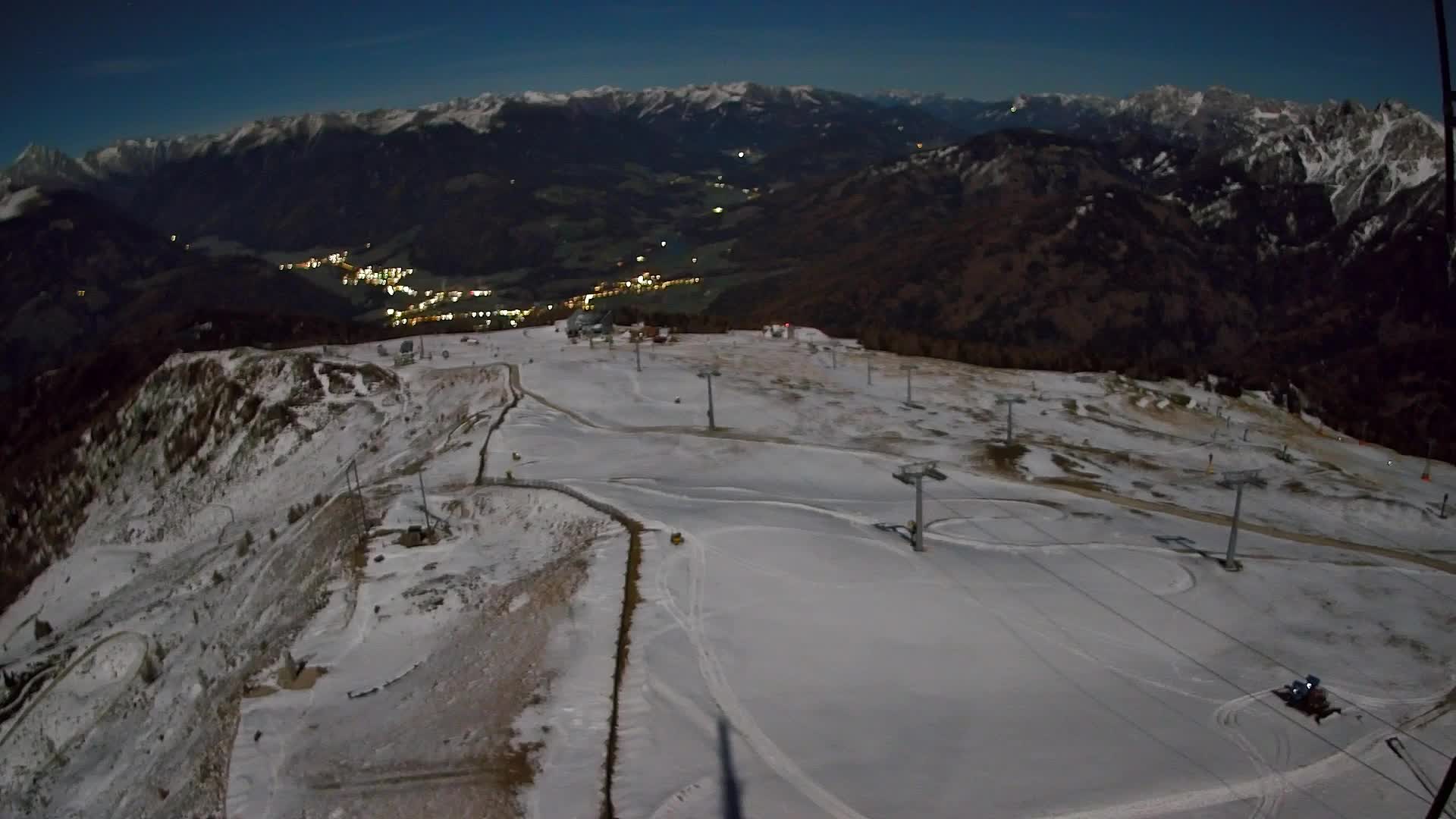 Kronplatz-Gipfel | Blick nach Olang – Valdaora