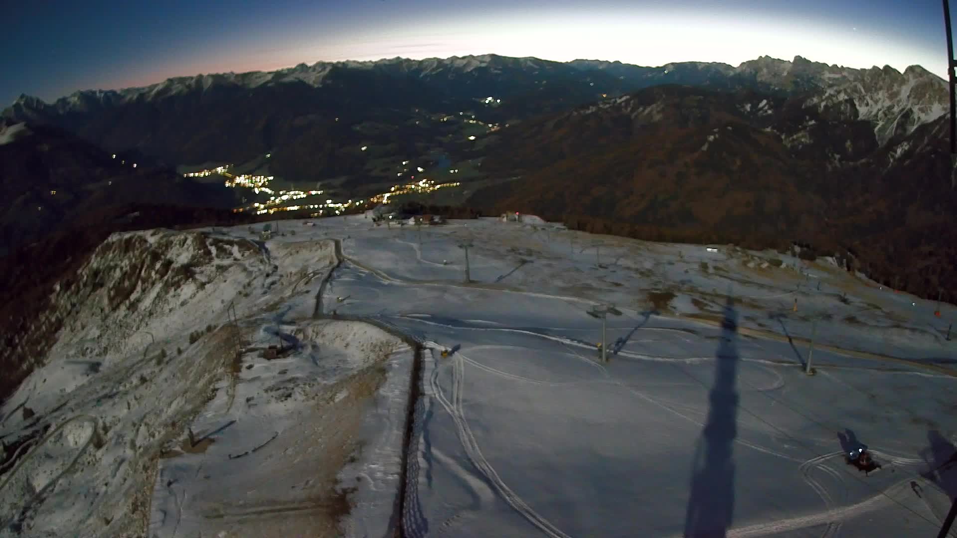 Kronplatz-Gipfel | Blick nach Olang – Valdaora