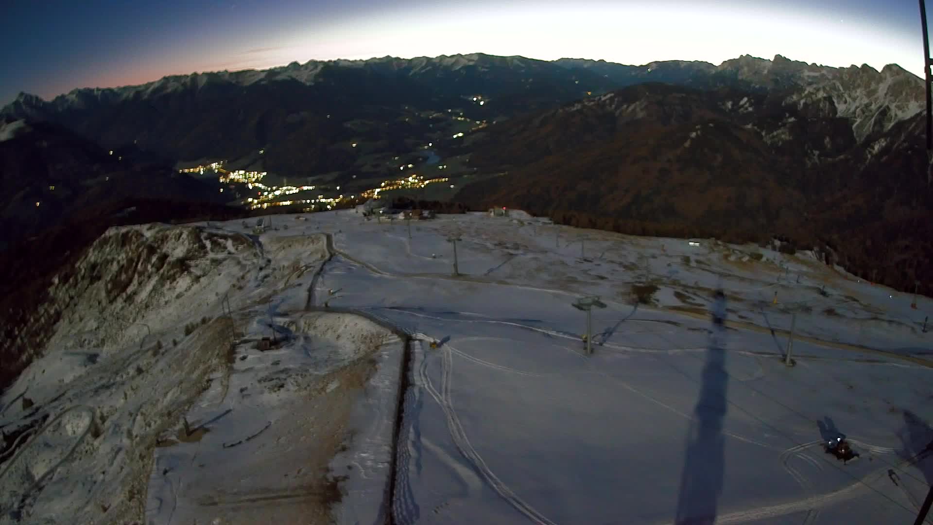 Kronplatz-Gipfel | Blick nach Olang – Valdaora