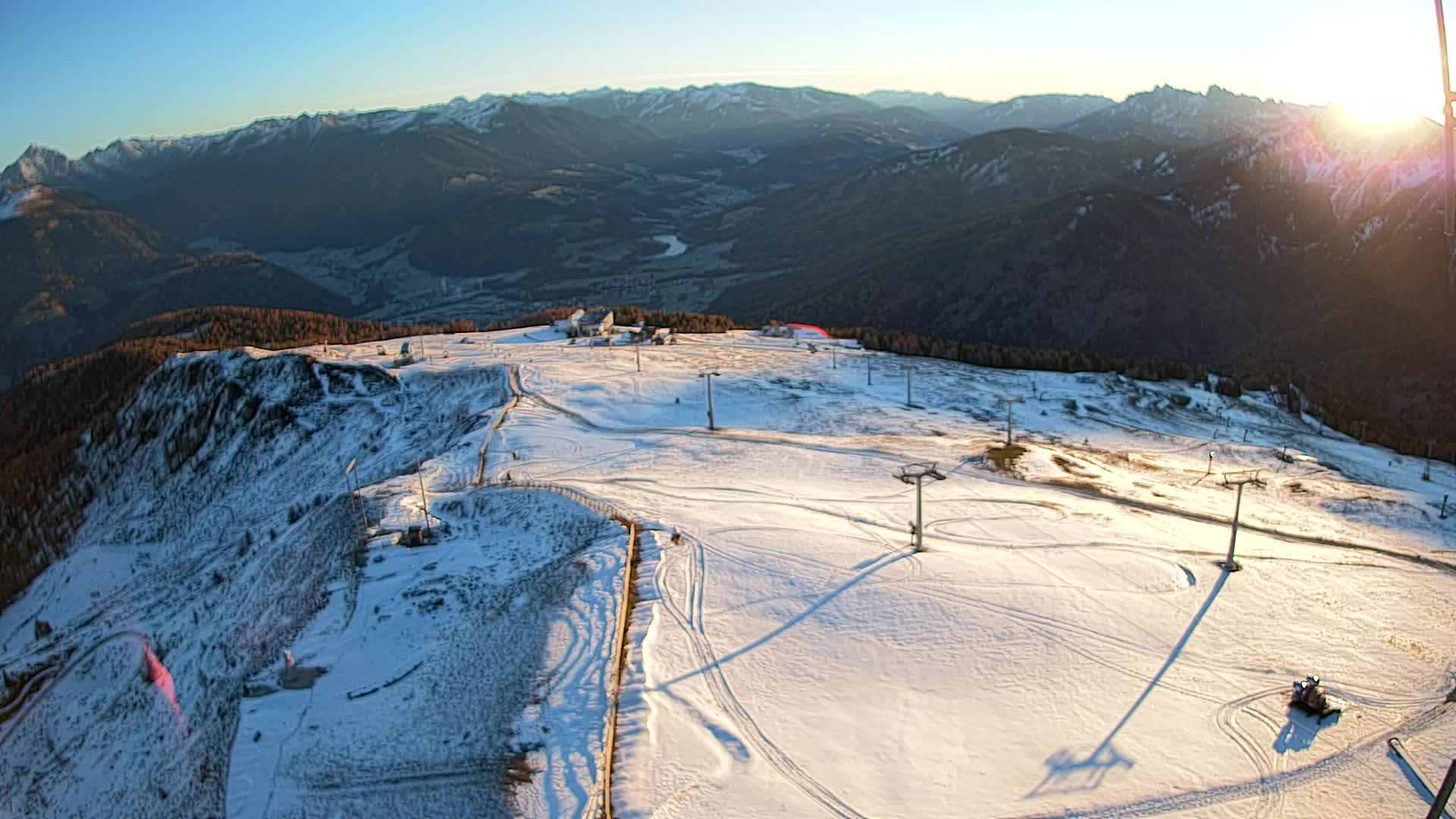 Sommet du Kronplatz | vue sur Valdaora – Olang