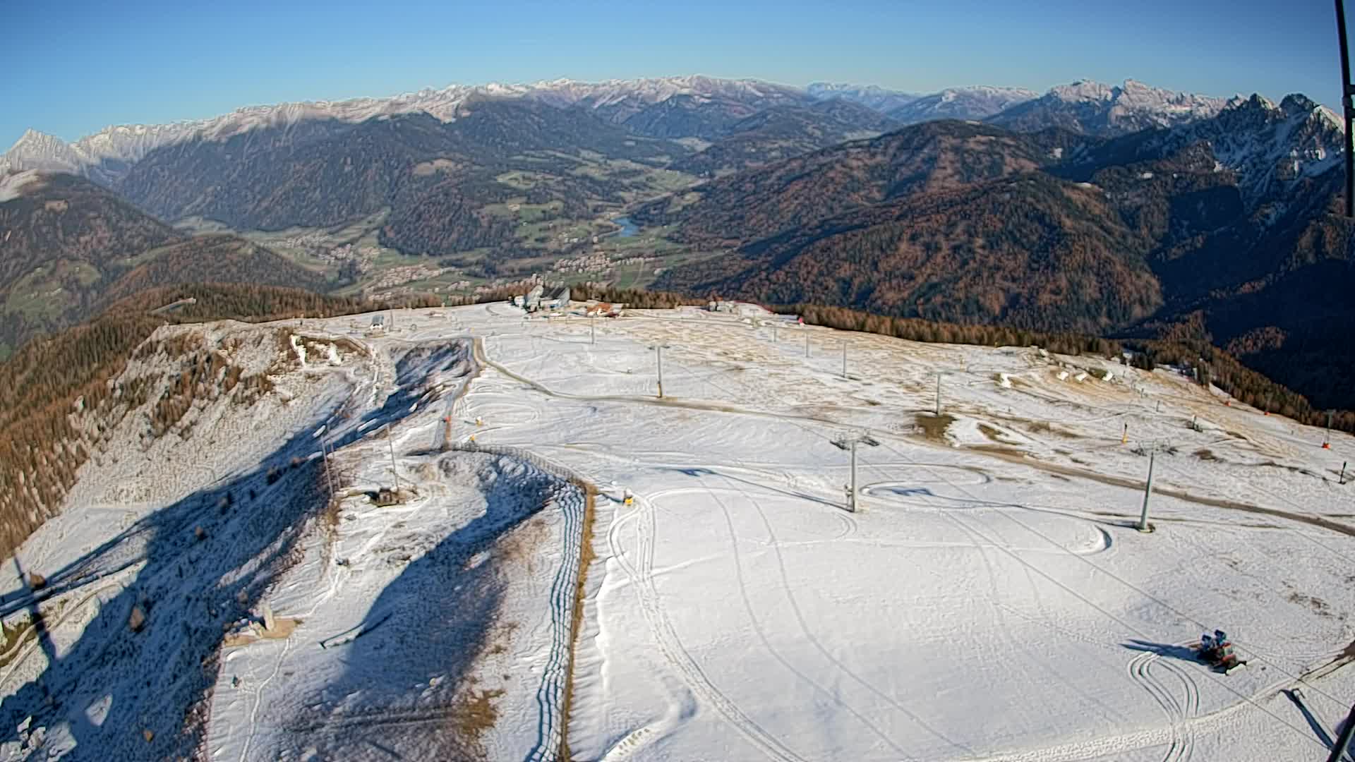 Kronplatz vrh | pogled na Valdaora – Olang