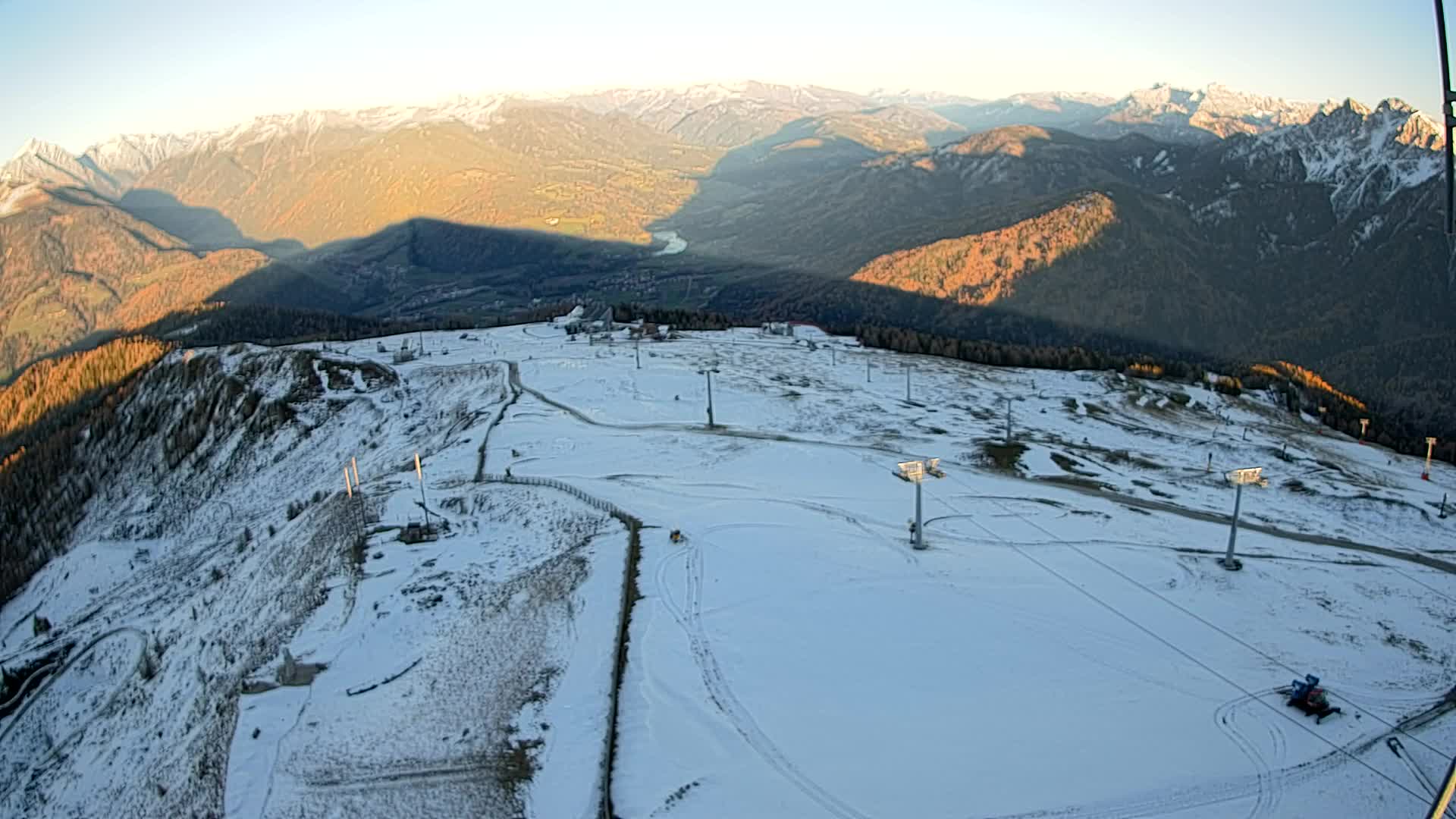 Kronplatz vrh | pogled na Valdaora – Olang